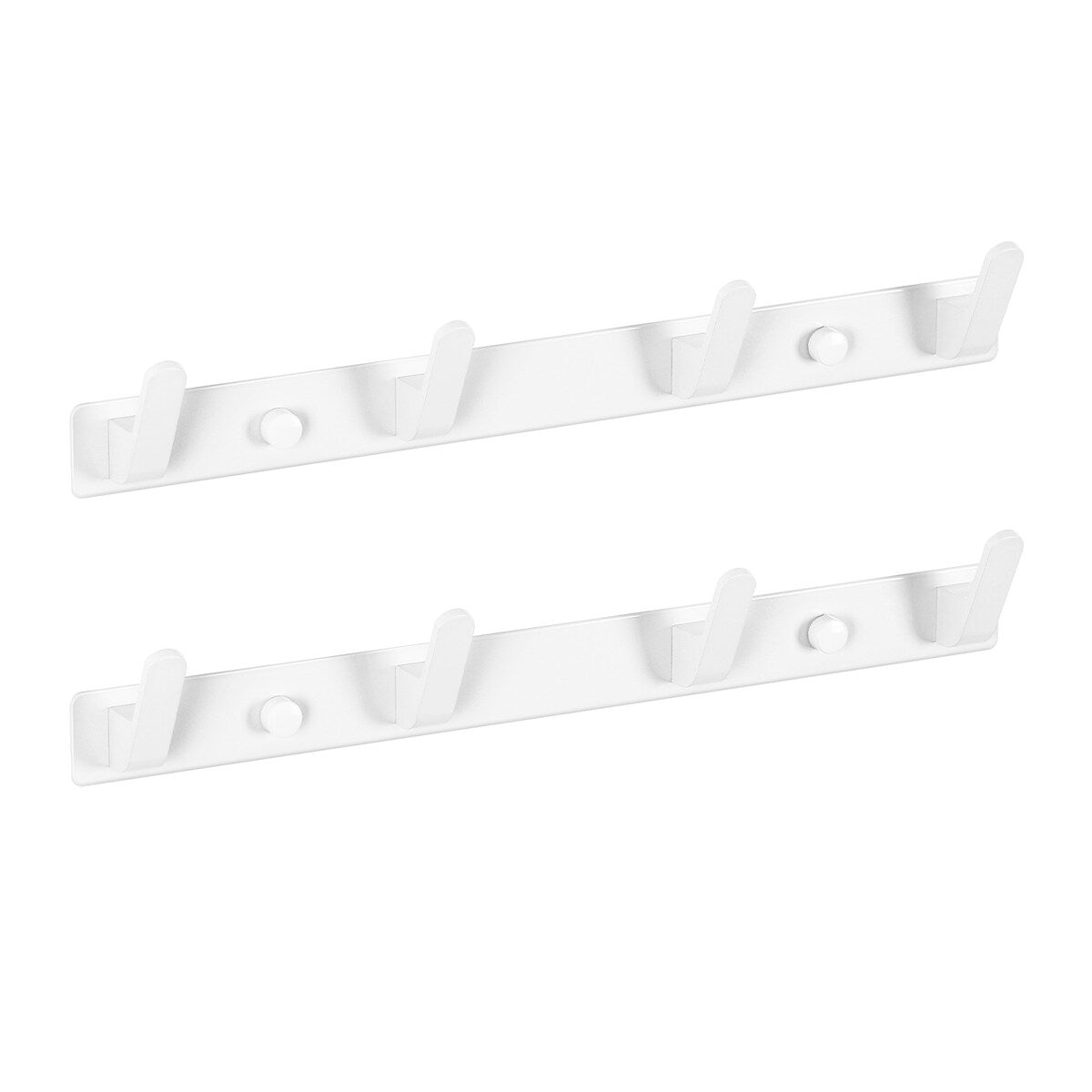 Aluminum Coat Rack Wall Mount for Hanging Coat Clothes Hats Bags