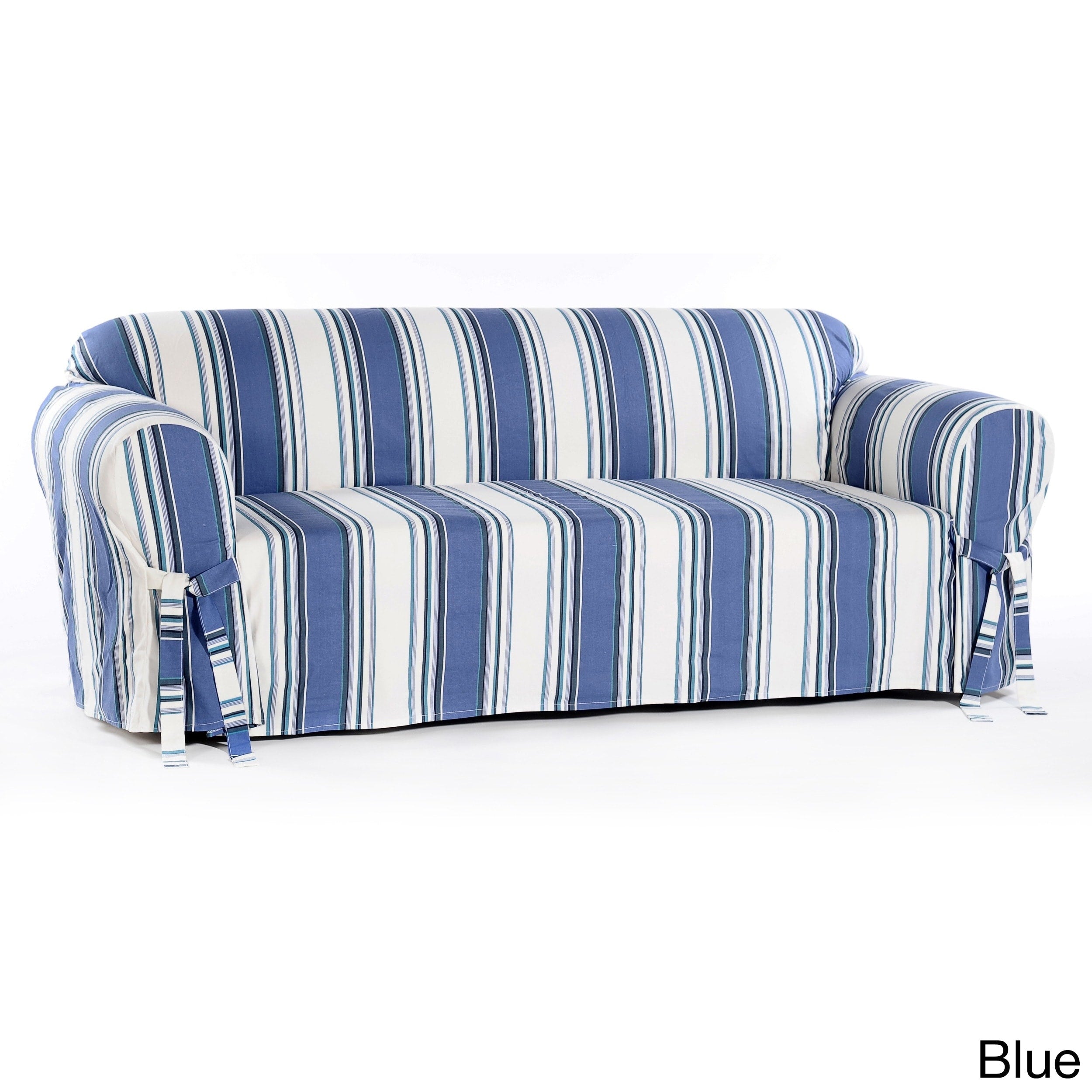 Classic Slipcovers Classic Stripe Sofa Slipcover