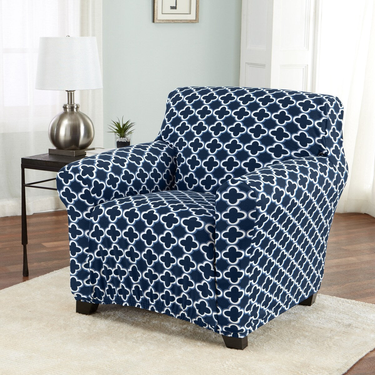 Premium Stretch Printed Chair Slipcover