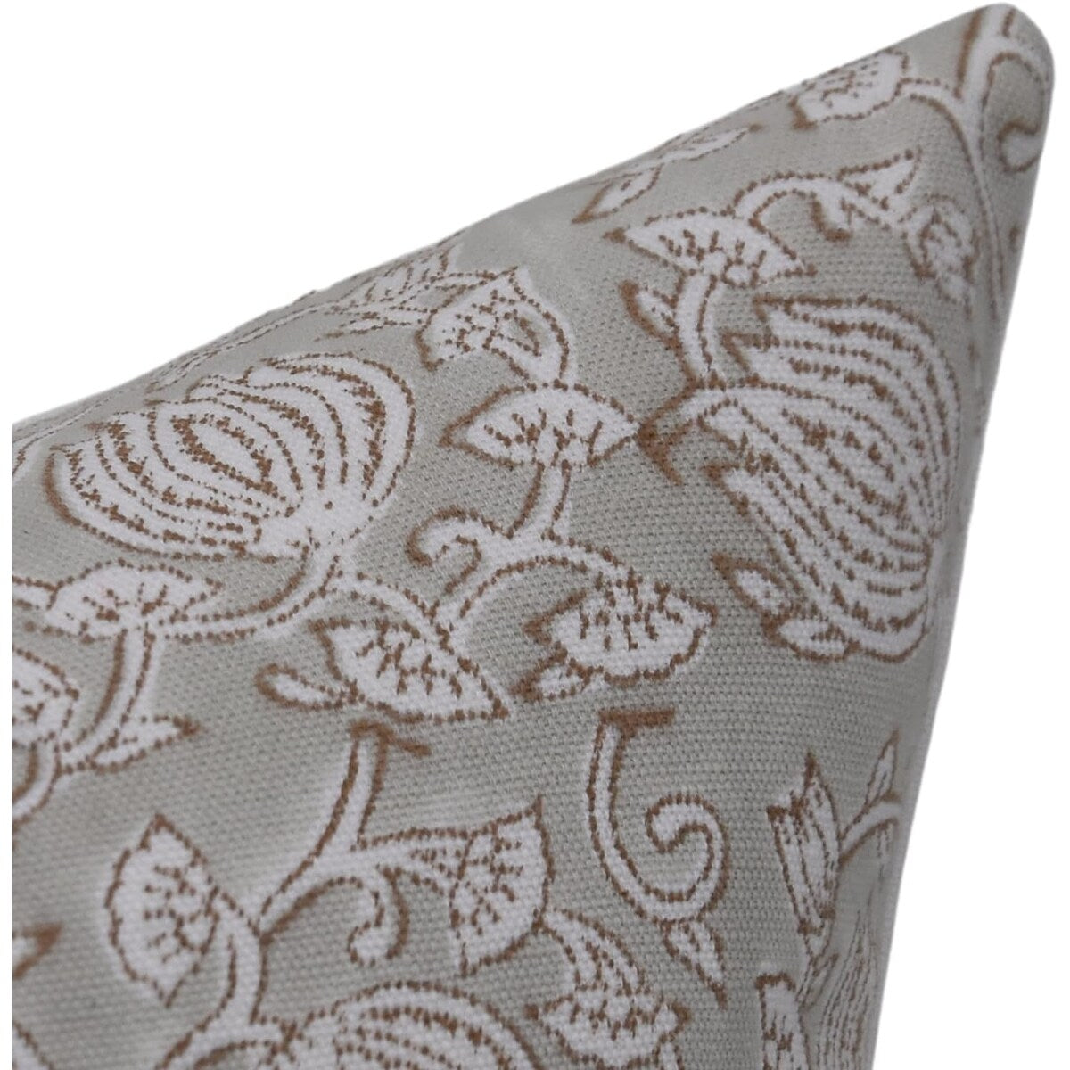 Fabdivine Cotton Farmhouse Block print pillow Cover