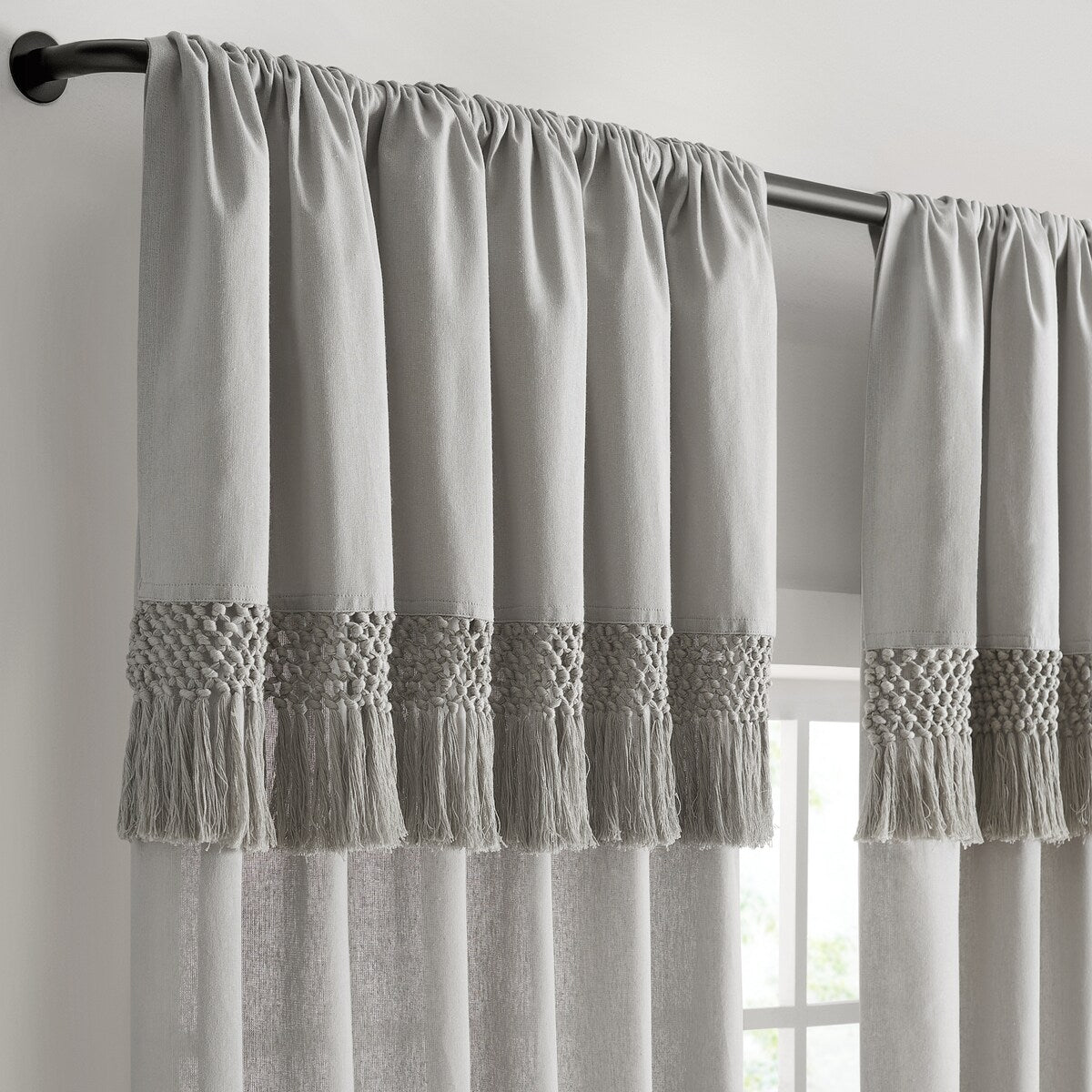 Mercantile Lucinda Light Filtering Ringed Window Curtain Panel