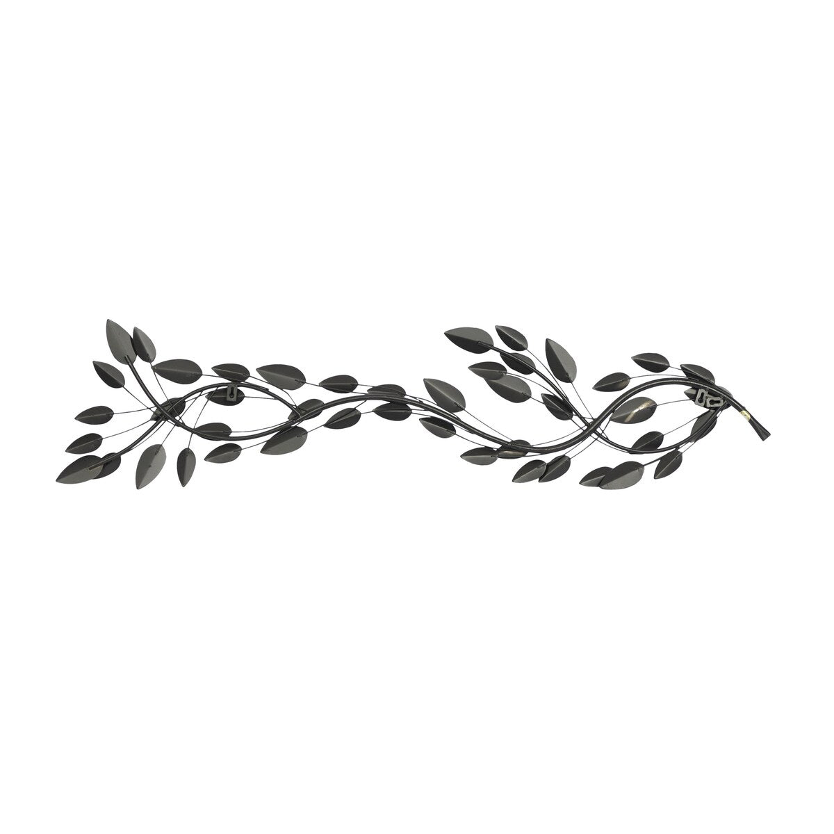 Metal Leaf Home Wall Decor - Brown - Roche River Decor