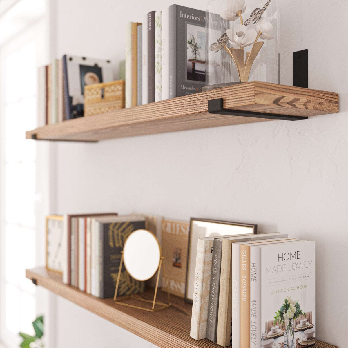 48 inch Floating Shelf, Book Shelves for Living Room, Shelving Units and Storage, Office Shelves