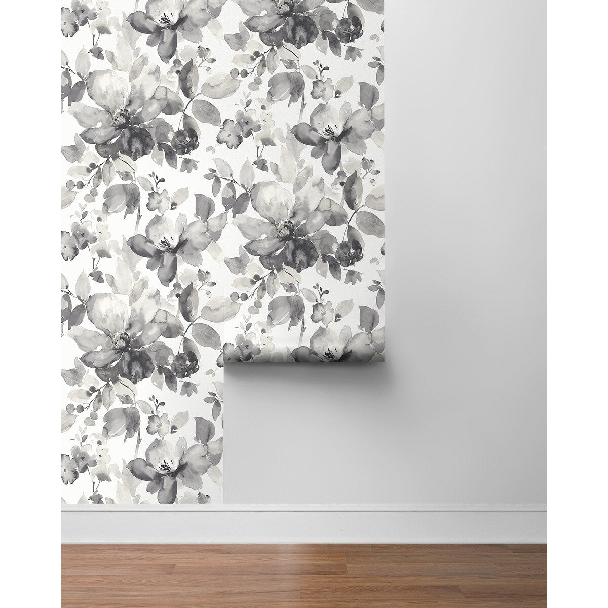 NextWall Watercolor Flower Peel and Stick Wallpaper