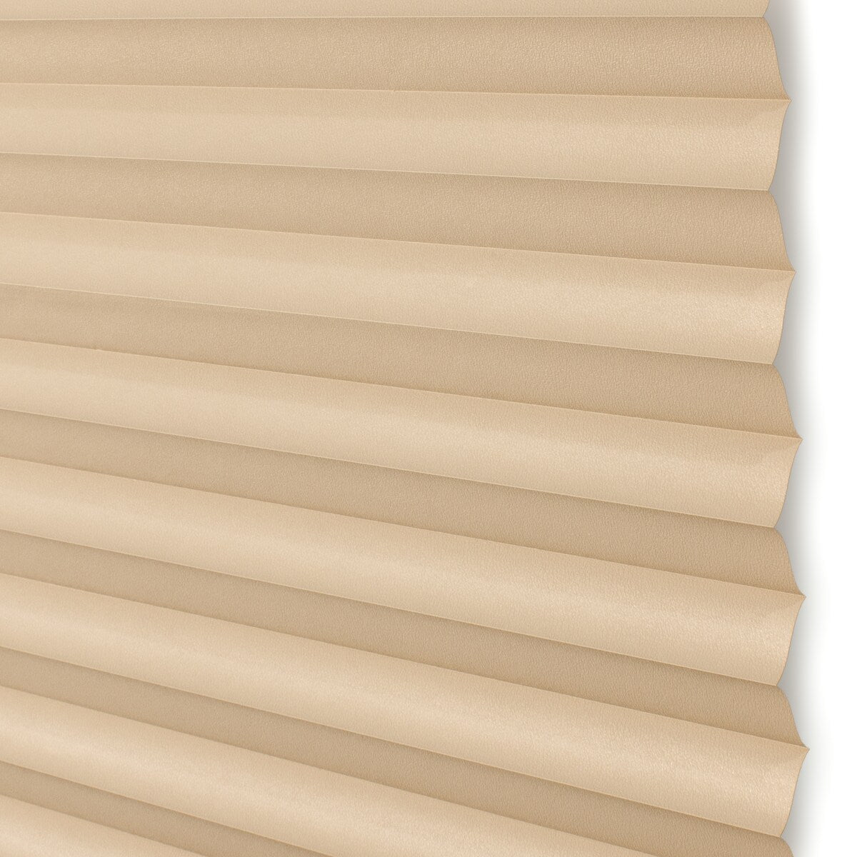 Cordless 1-2-3 Vinyl Room Darkening Pleated Window Shade