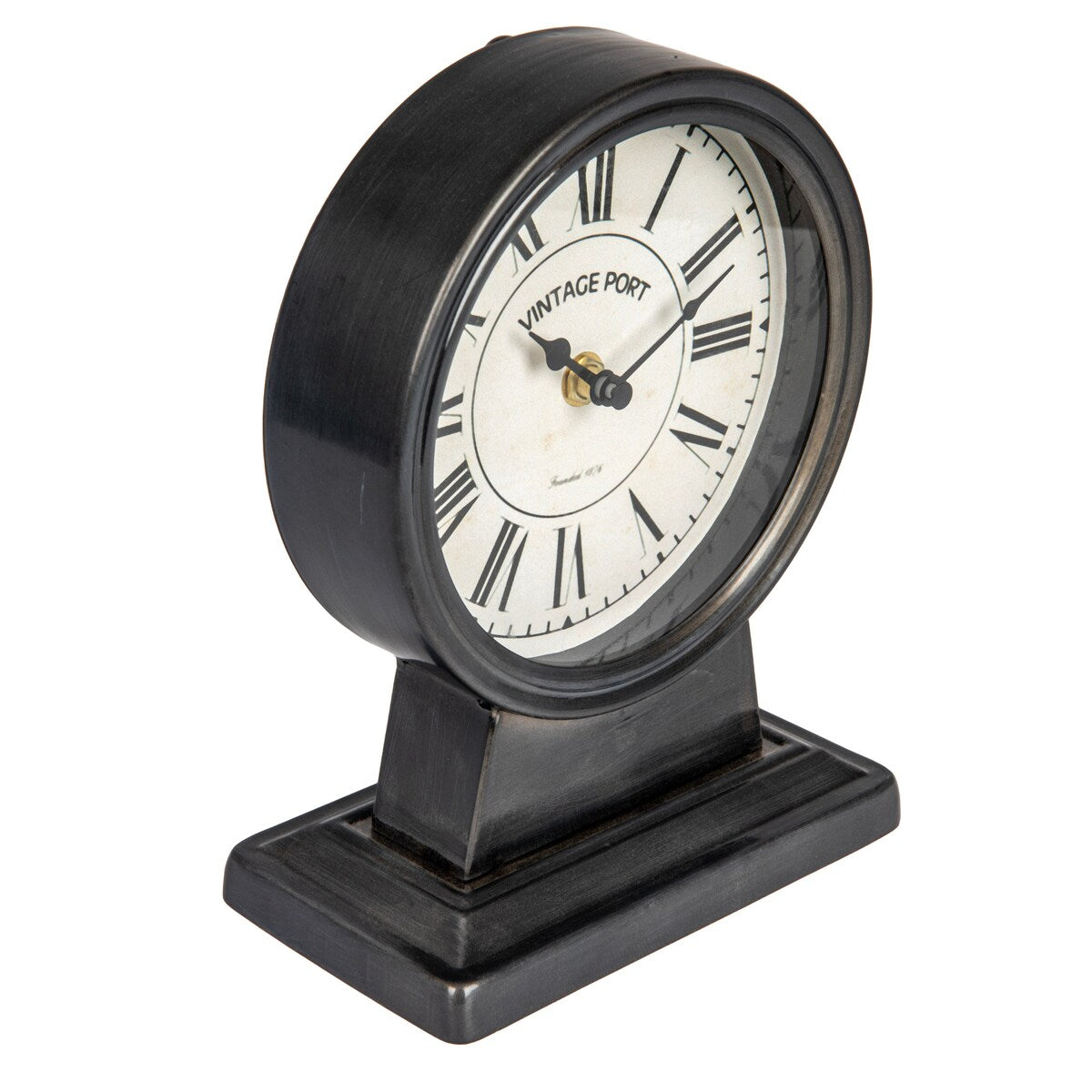 Metal Mantel Clock