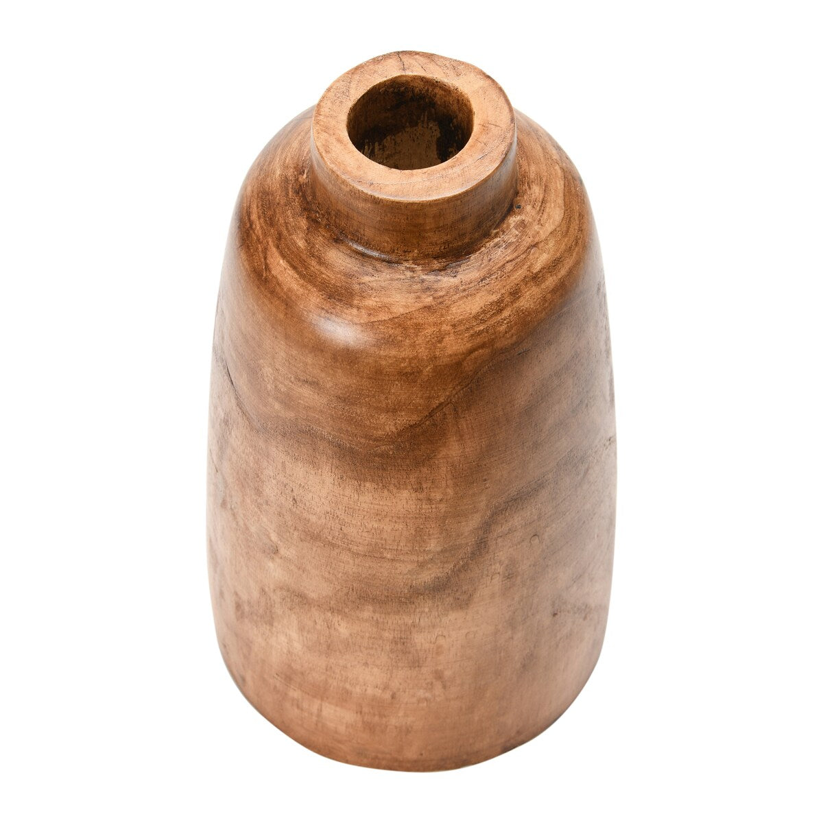 Paulownia Wood Vase, Brown