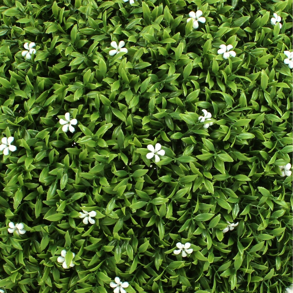 White Flower Grass Topiary Ball