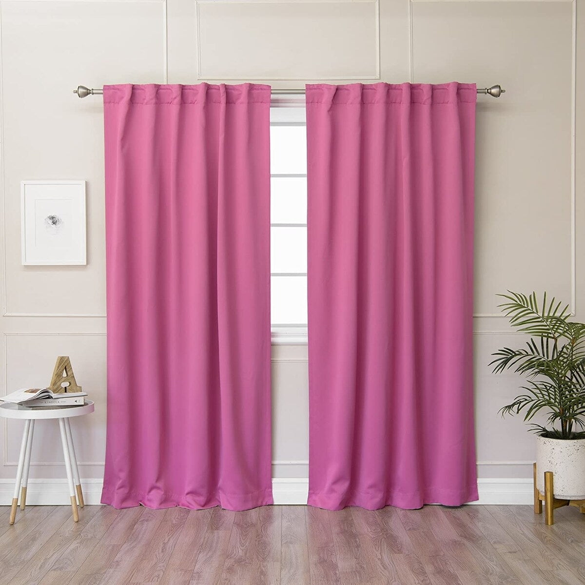 Aurora Home Insulated Thermal Blackout 84-inch Curtain Panel Pair - 52 x 84