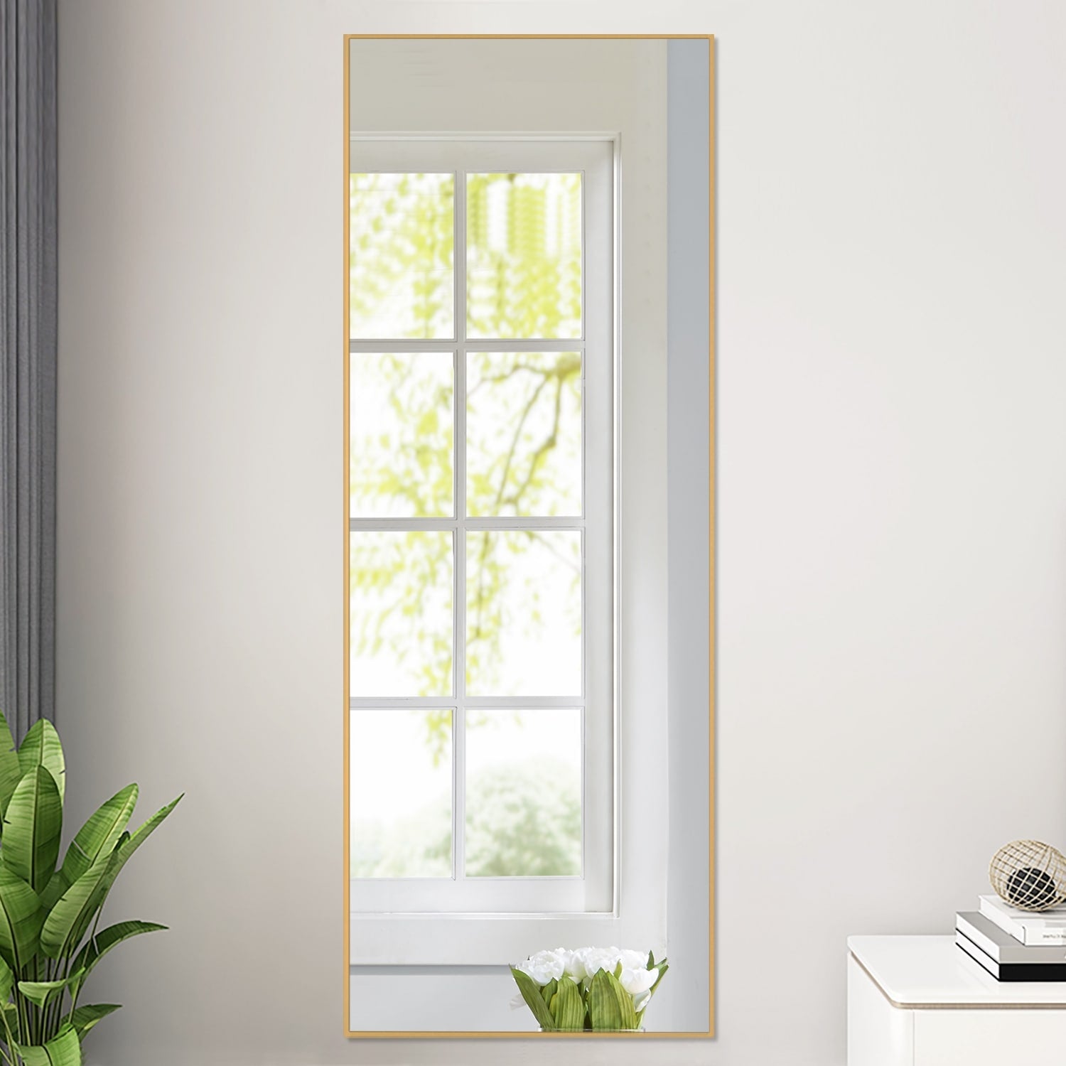 Lumioca Full Length Mirror Large Wall Mounted Mirror Full Body Mirror