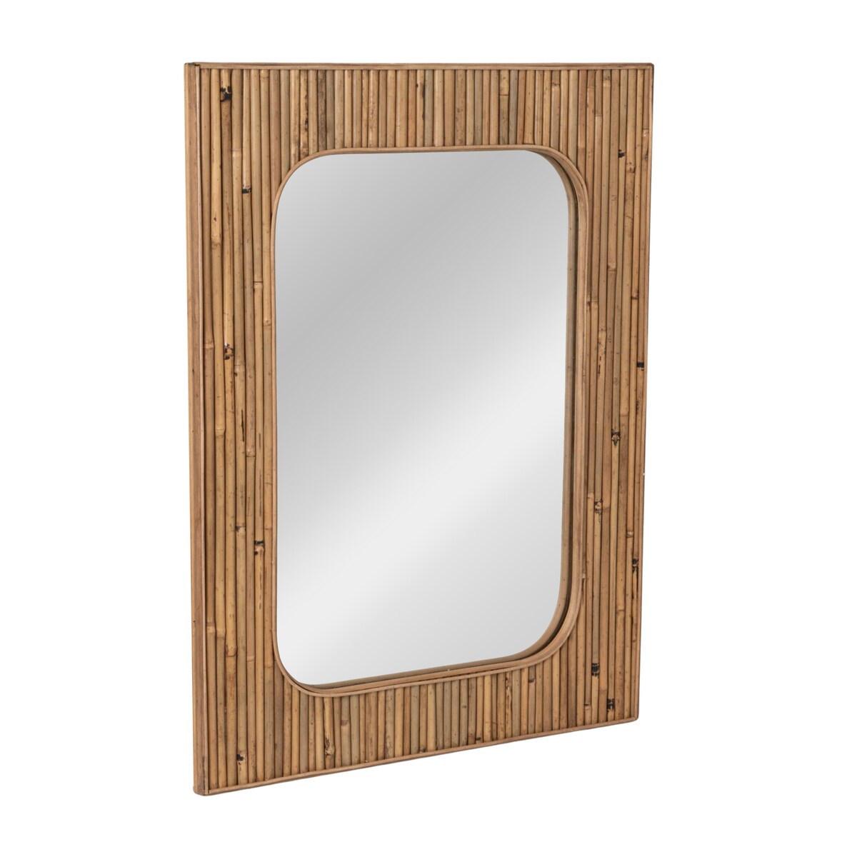 Rattan Framed Wall Mirror