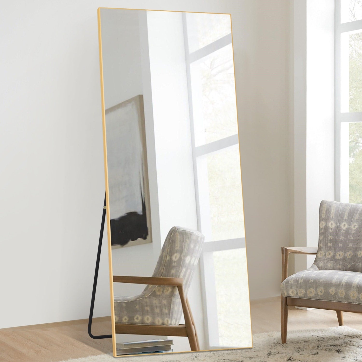 Lumioca Full Length Mirror Large Wall Mounted Mirror Full Body Mirror