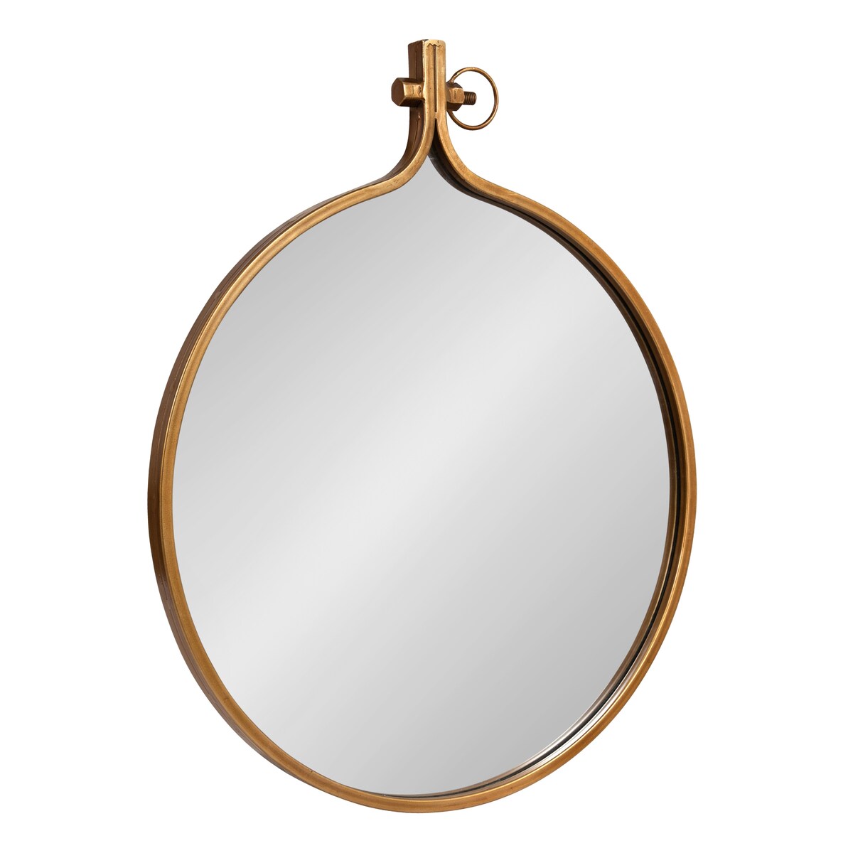 Kate and Laurel Yitro Round Wall Mirror