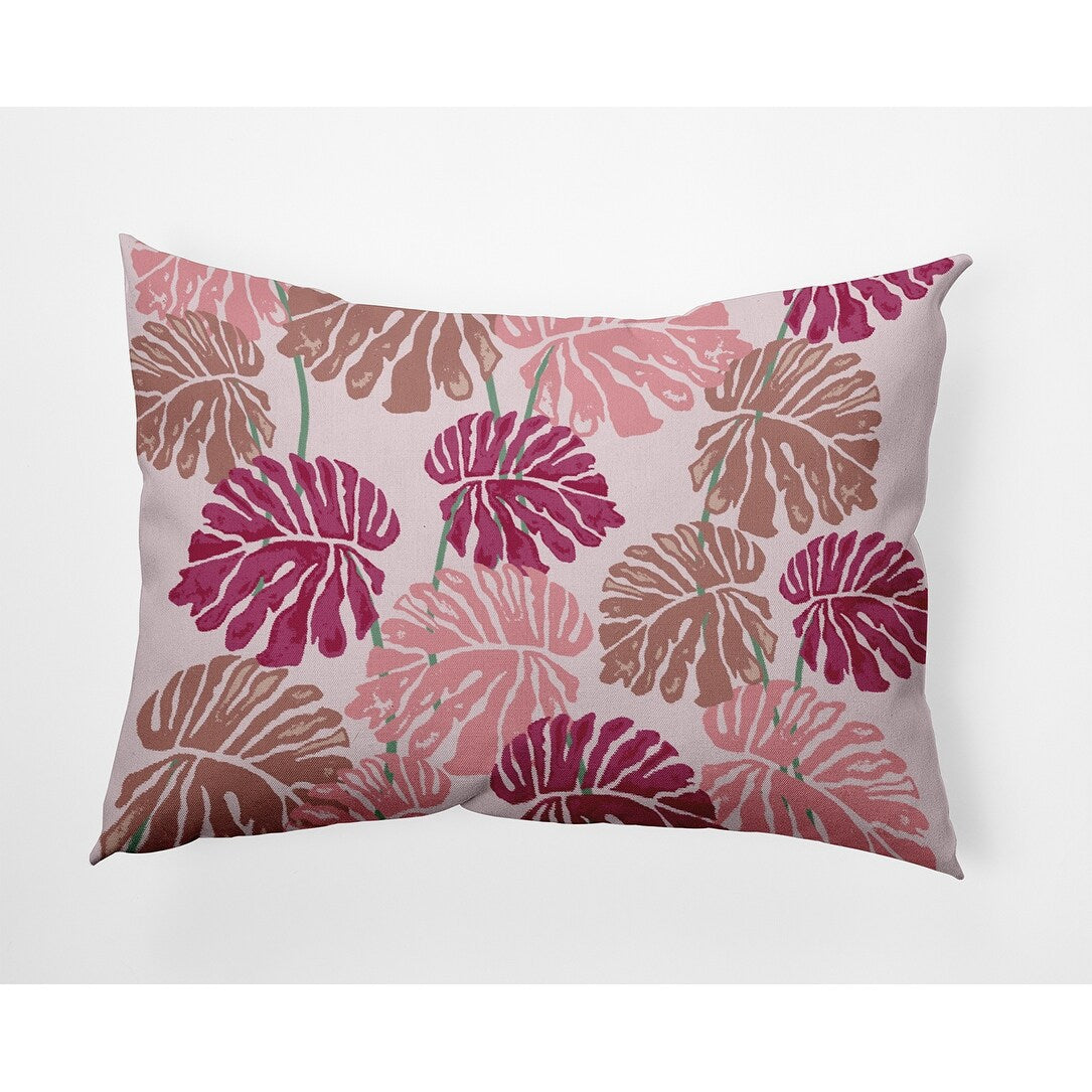 Big Leaves Decorative Throw Pillow