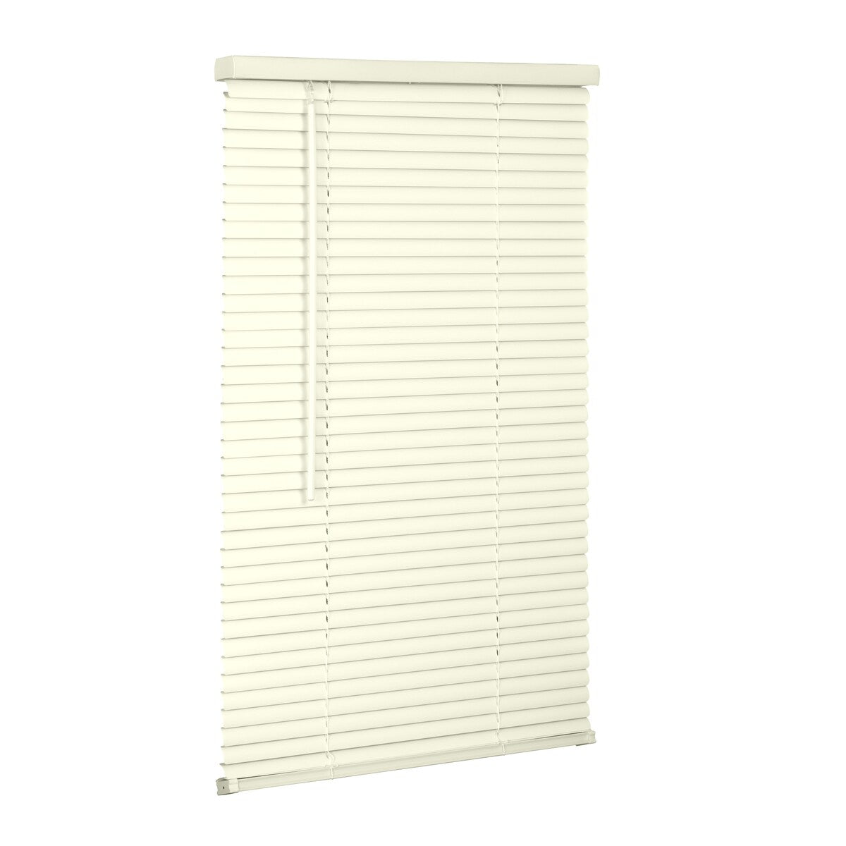 1 Cordless Vinyl Mini Blind - Alabaster