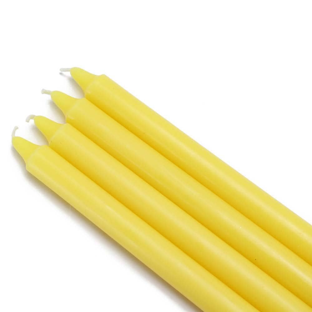 10-inch Straight Taper Candles (144pcs/Case) Bulk