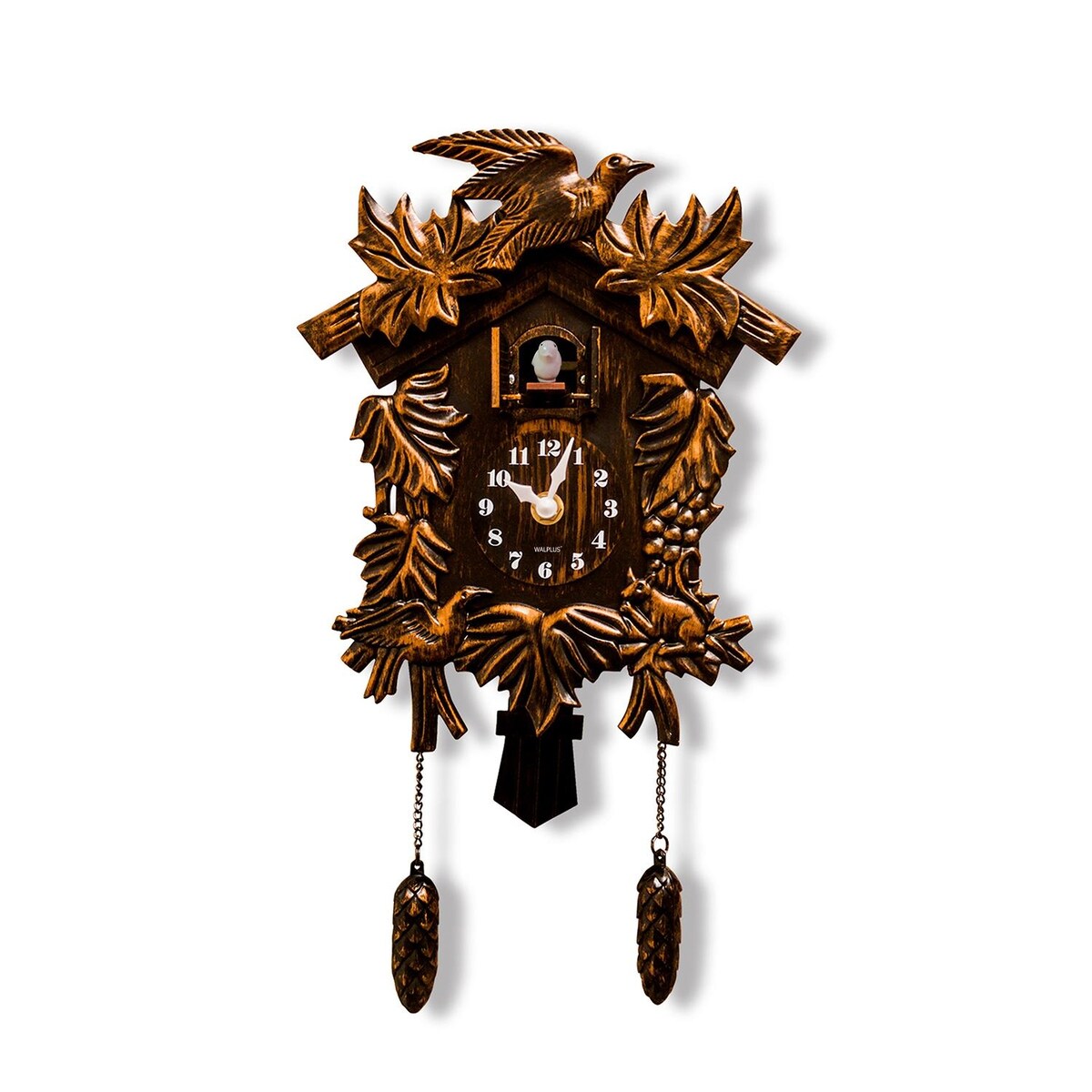 Walplus Vintage Looking Brown Cuckoo Clock DIY Art Home Decor Idea