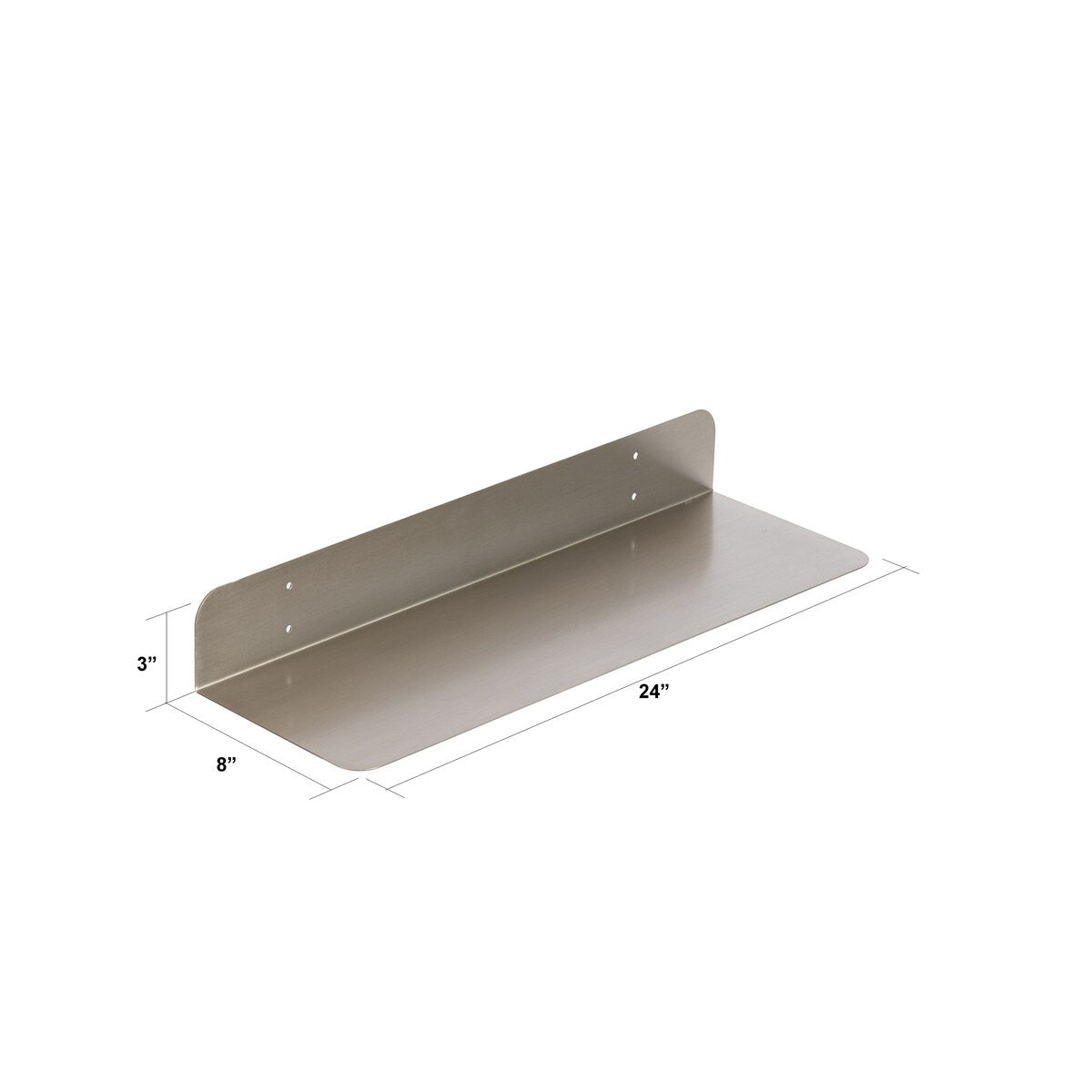 Saffron Fabs Metal Wall Shelves