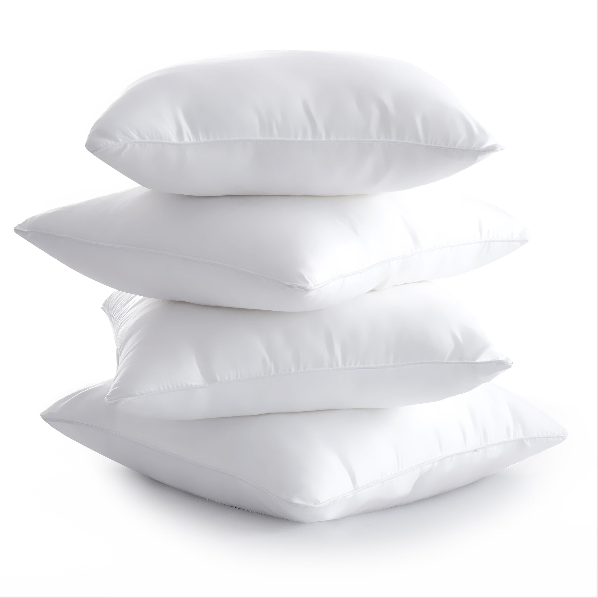 Throw Pillows Set of 4 Pillow Insert for Couch & Bed Soft Cushions