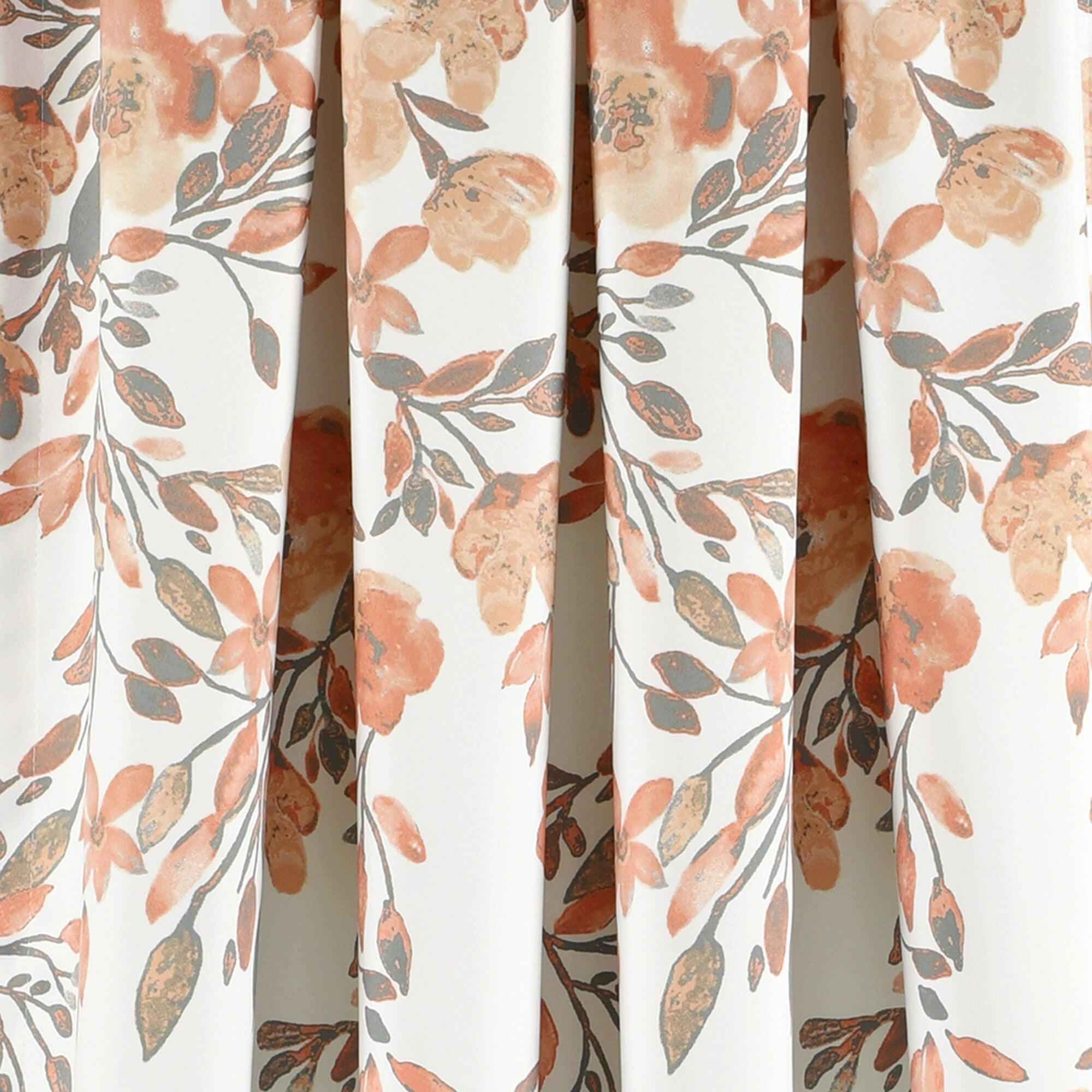 Porch & Den Elcaro Floral Room Darkening Curtain Panel Pair