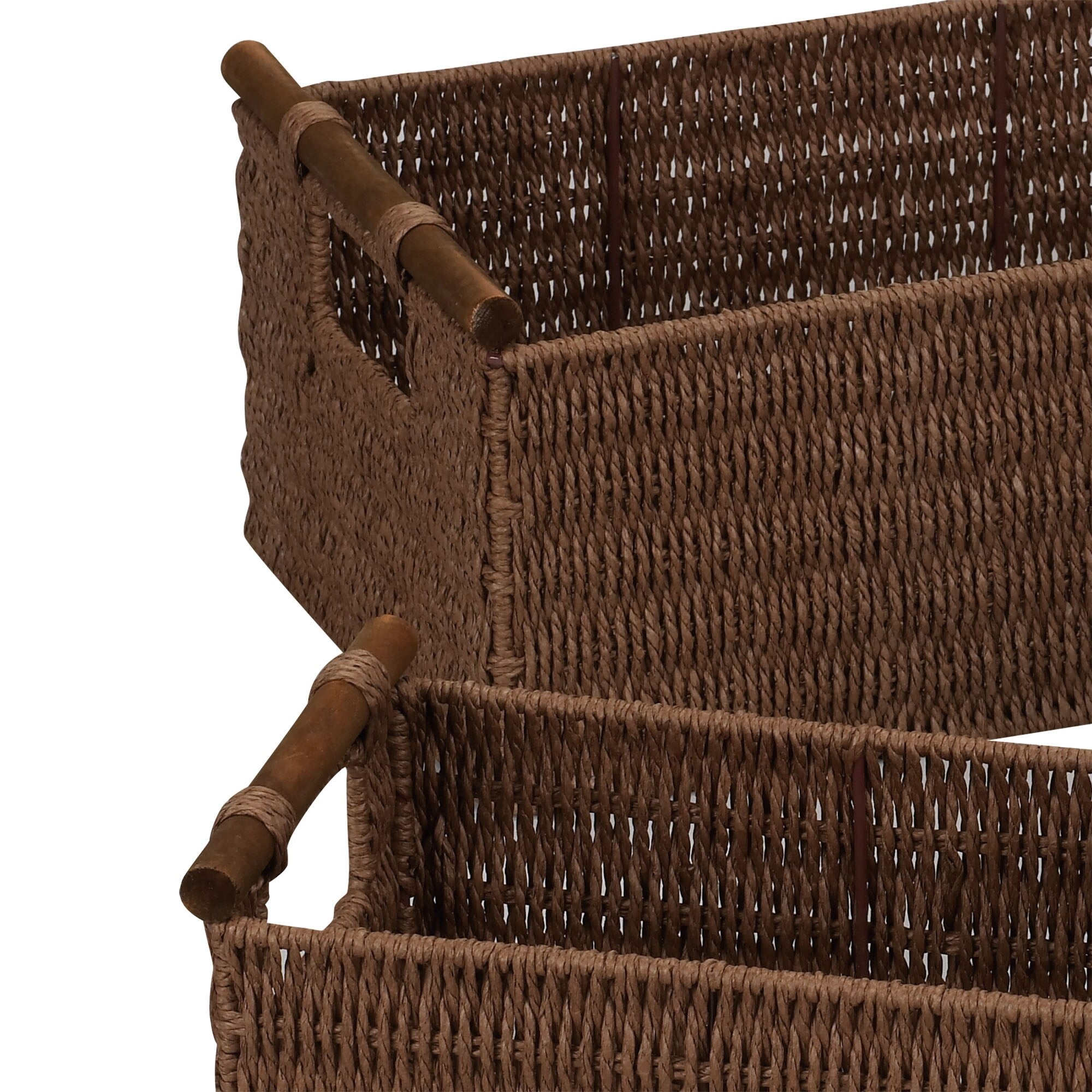 Household Essentials Decorative Woven Baskets