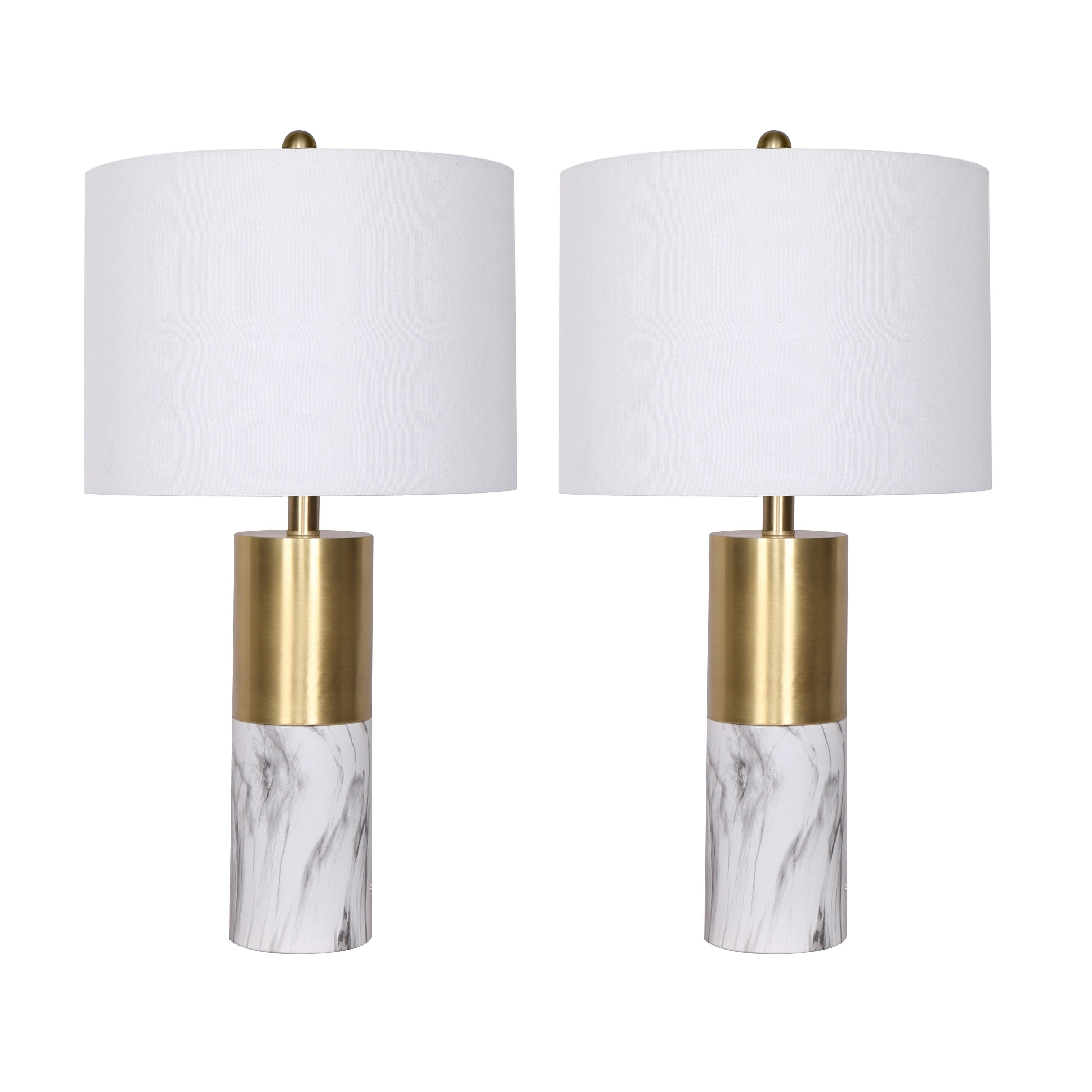 Phoebe 24 Contemporary Table Lamp (Set of 2)