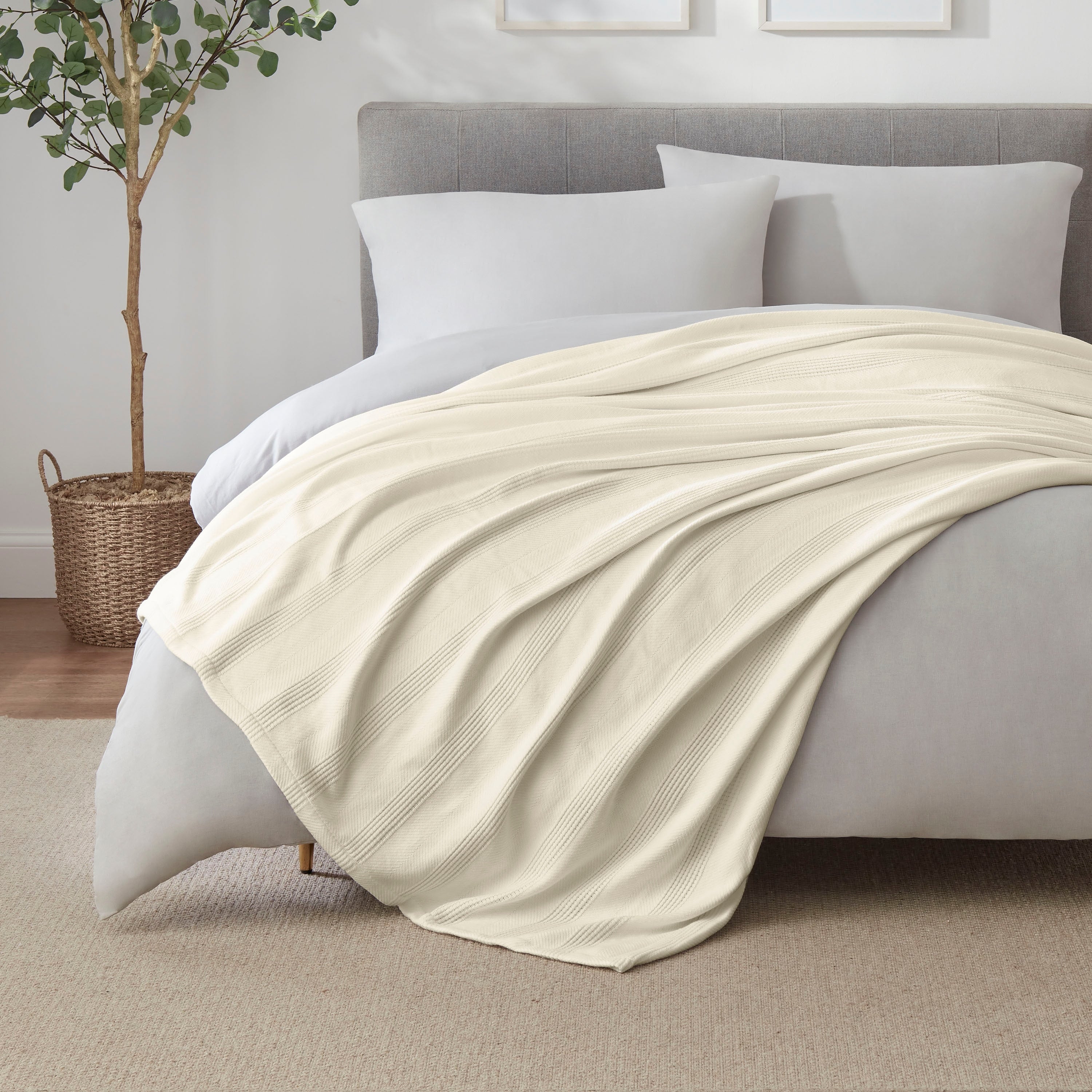 Vellux Cotton - Soft Lightweight Breathable All Season Blanket