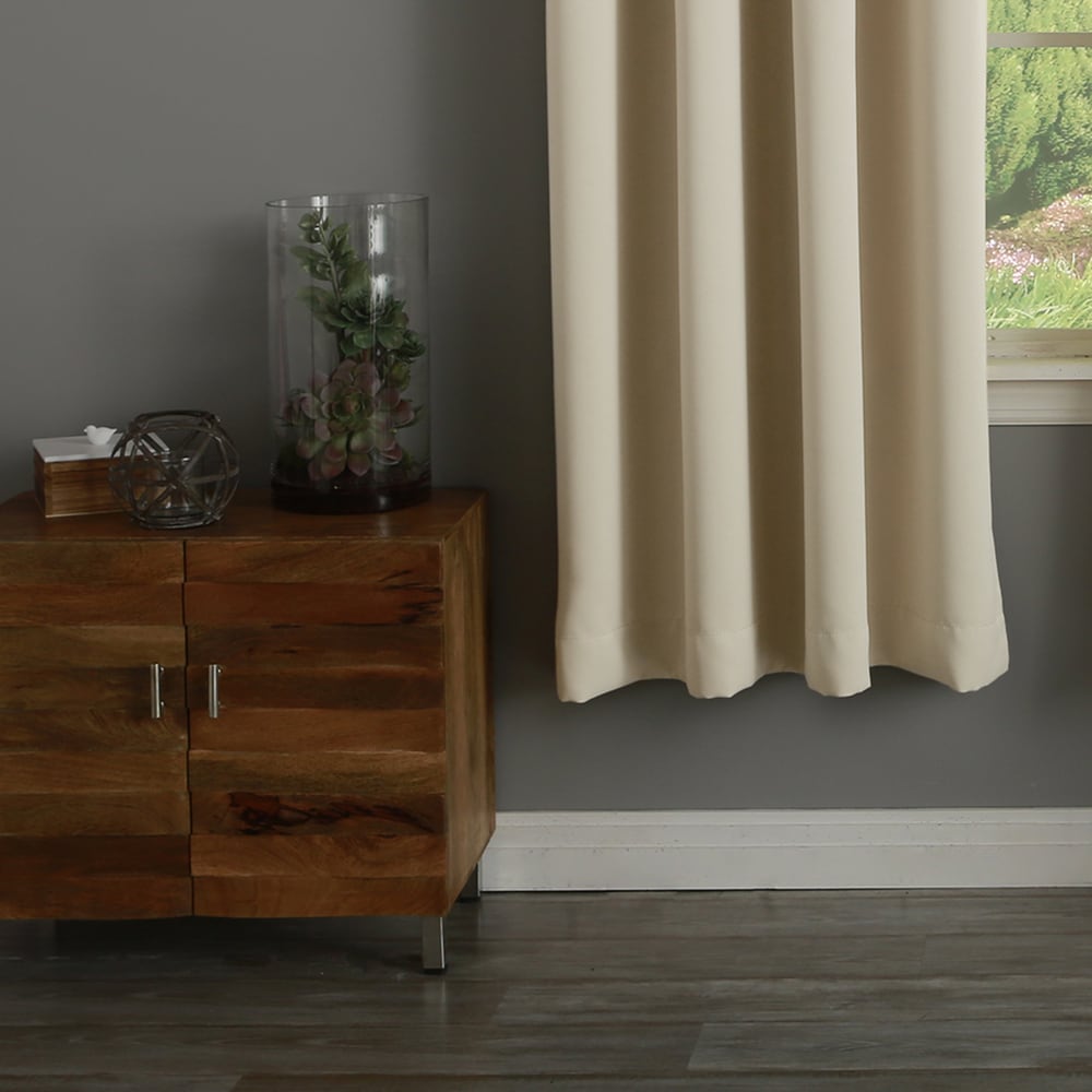 Aurora Home Insulated 72-inch Thermal Blackout Curtain Panel Pair - 52 x 72