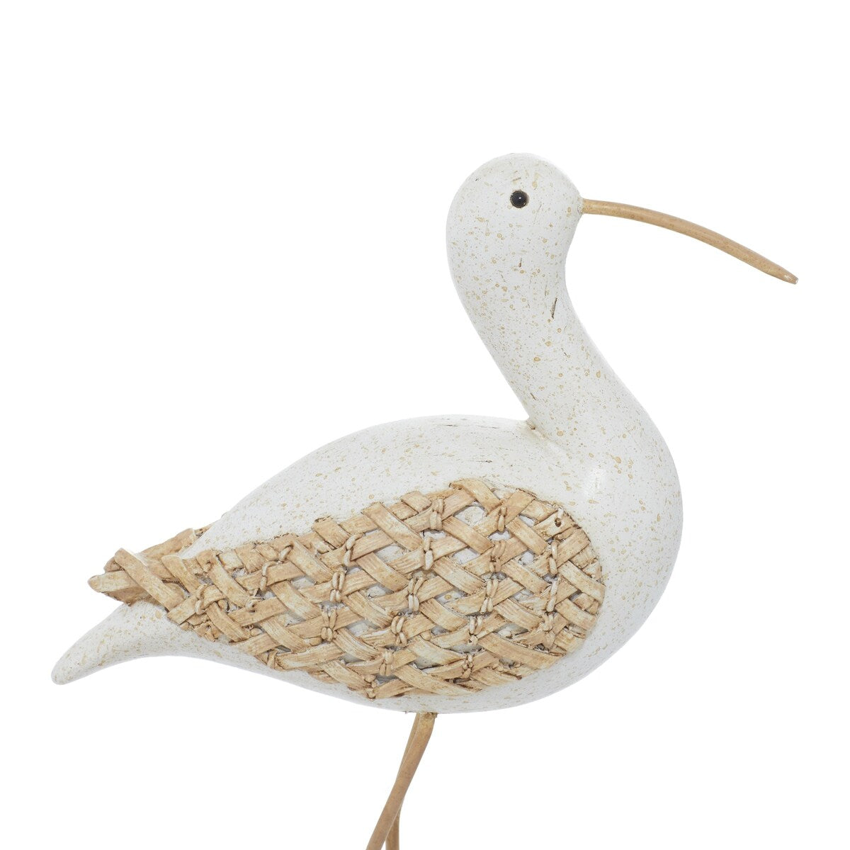 Polystone Bird Decorative Sculpture - Set of 3 White - Roche River Decor