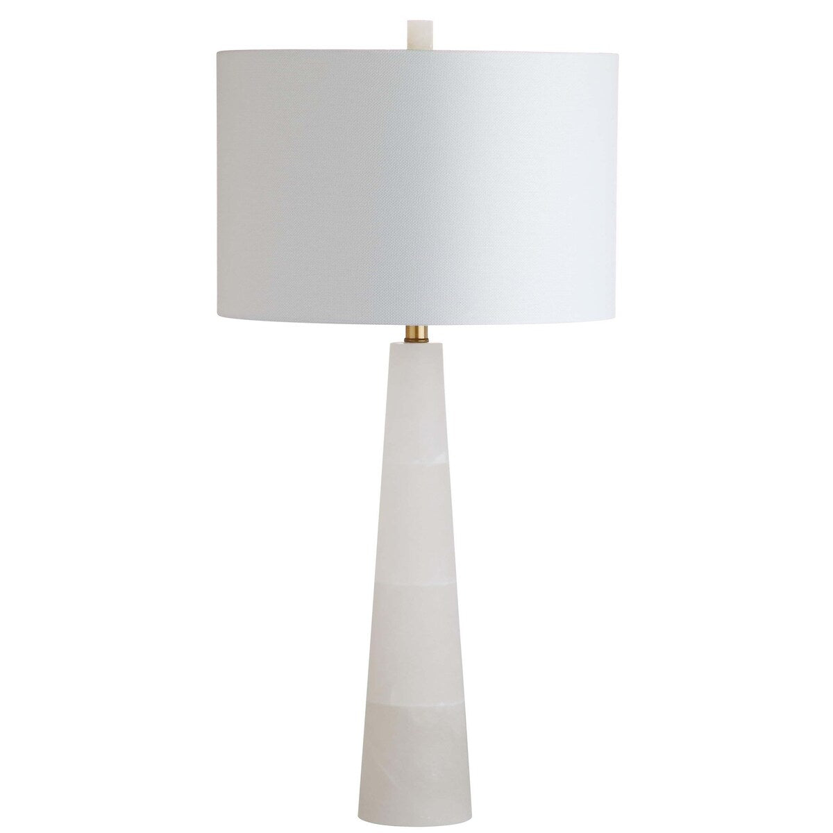 SAFAVIEH Lighting Giorgiana 30-inch Alabaster LED Table Lamp - 15x15x30 - 15Wx15Dx30H