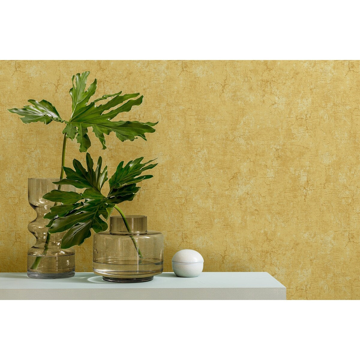 Seabrook Designs Sharla Faux Unpasted Wallpaper