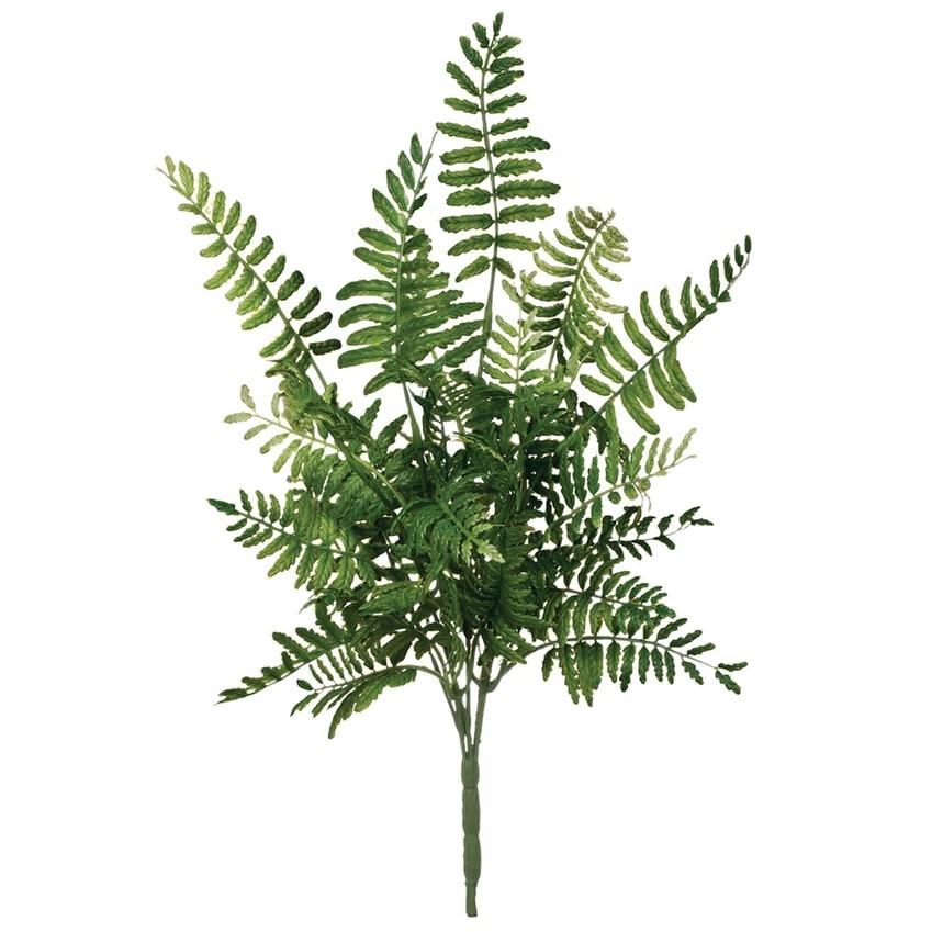 Sullivans Artificial Fern Stem 14H Green - 8L x 8W x 14H