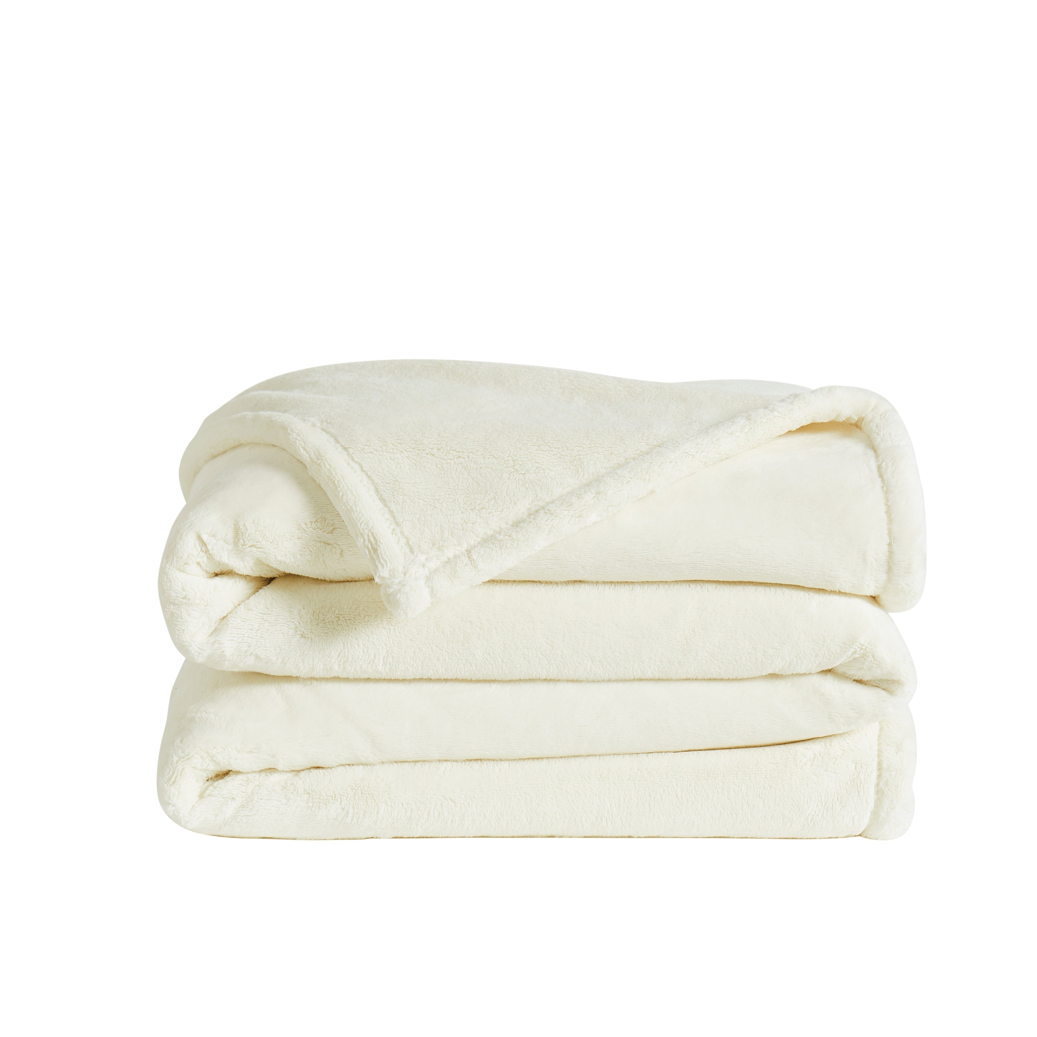 Royal Velvet Lavish Plush Solid Blanket