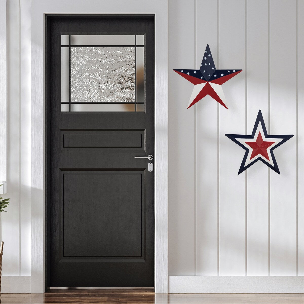 Patriotic Star Metal Wall Decoration - 15