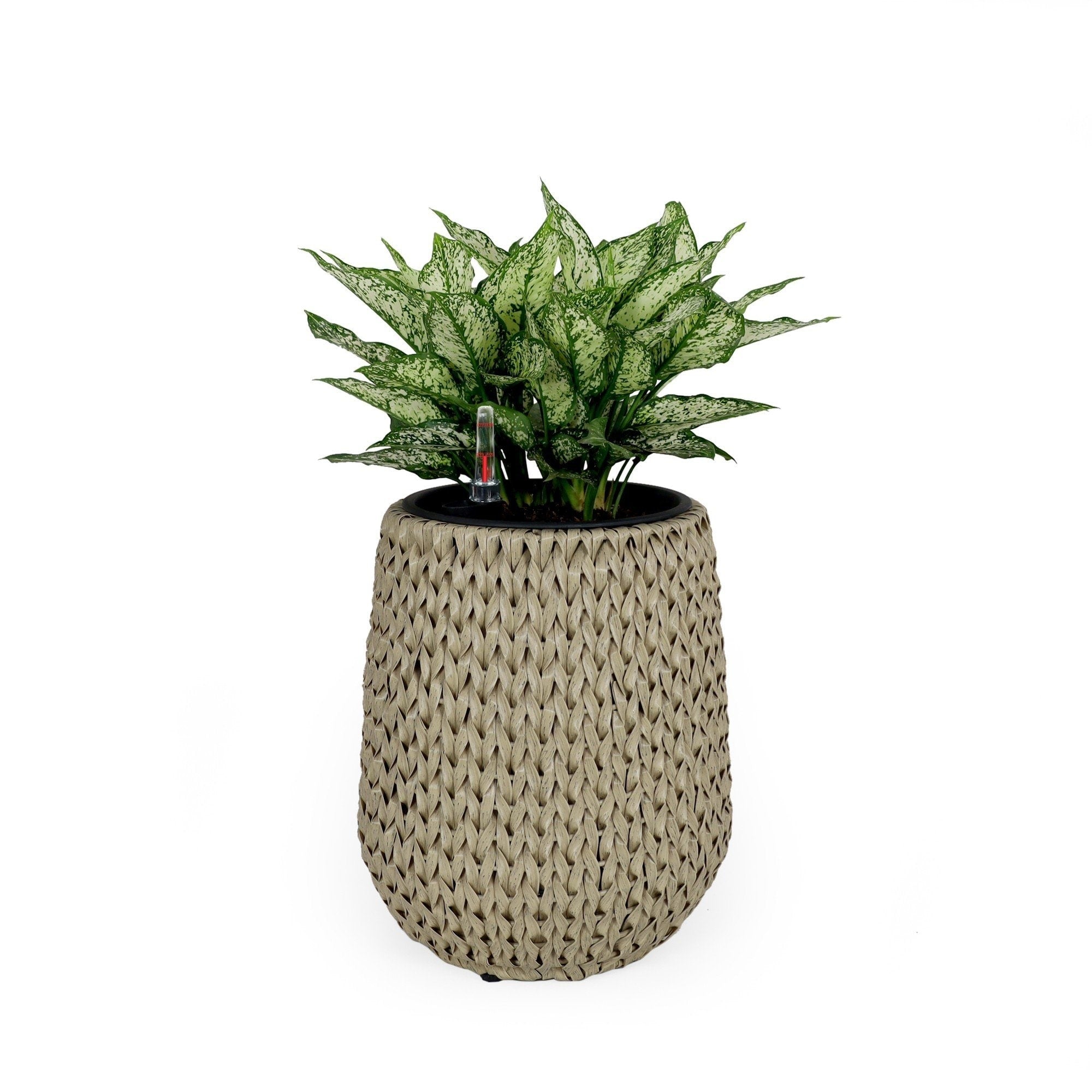 DTY Signature Self-watering Wicker Planter - Garden Decoration Pot