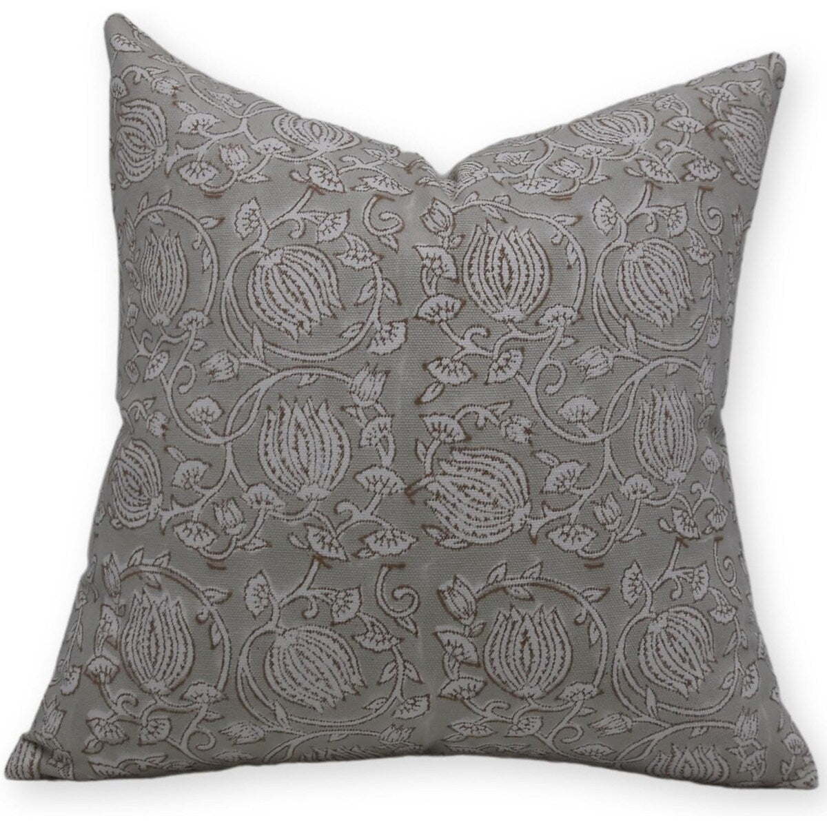 Fabdivine Cotton Farmhouse Block print pillow Cover