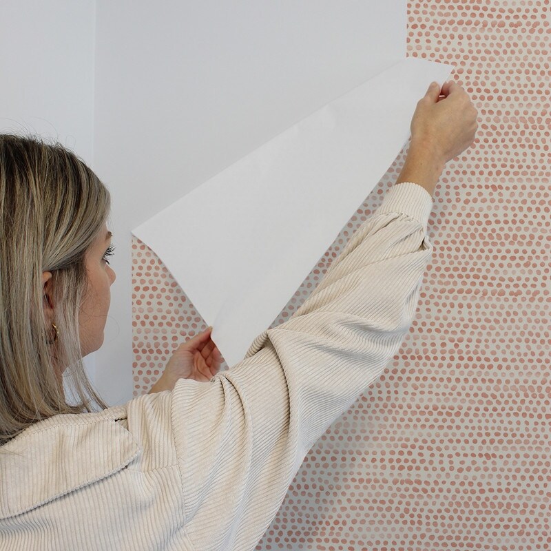 Tempaper Moire Dots Peel and Stick Wallpaper