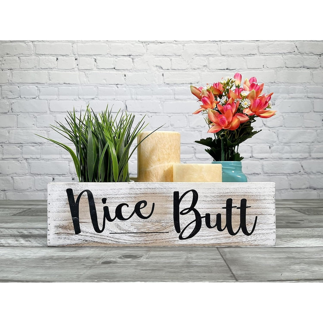 Nice Butt Bathroom Decor Box for Bathroom, Kitchen - 8'6 x 13'