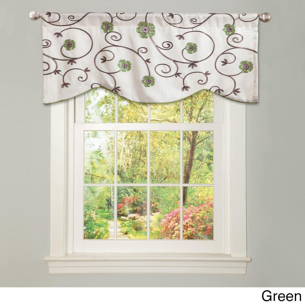 Lush Decor Royal Garden Valance