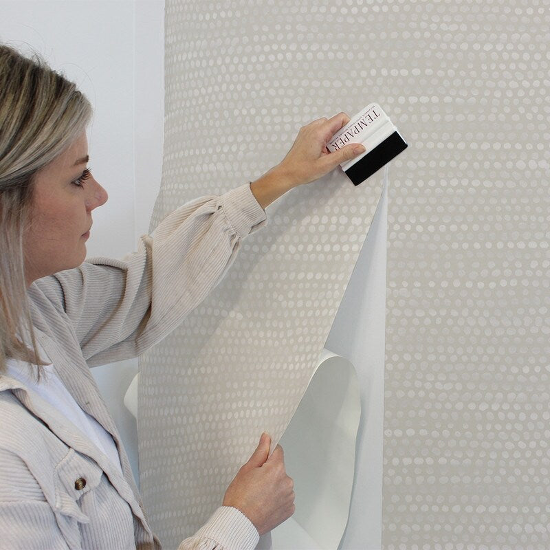 Tempaper Moire Dots Peel and Stick Wallpaper