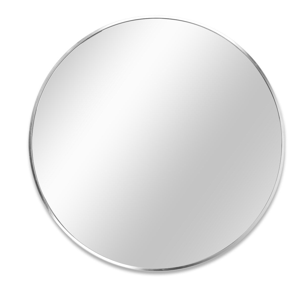 Round Mirror Wall Mounted, Circle Bathroom Vanity Wall Mirror with Metal Frame - 16/20/24/30/32/36