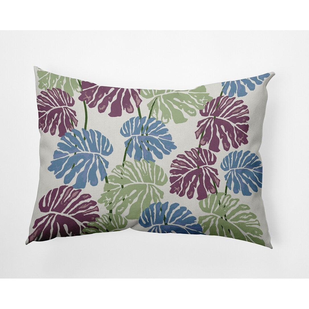 Big Leaves Decorative Throw Pillow