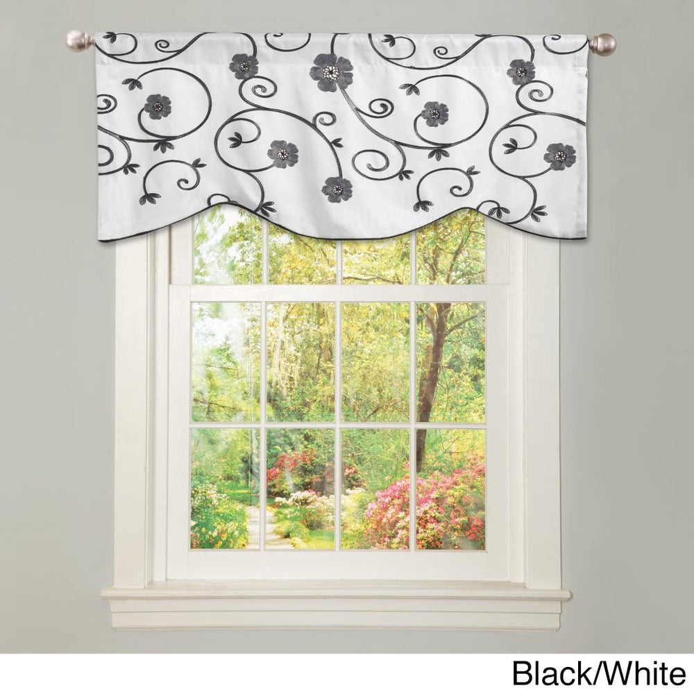 Lush Decor Royal Garden Valance