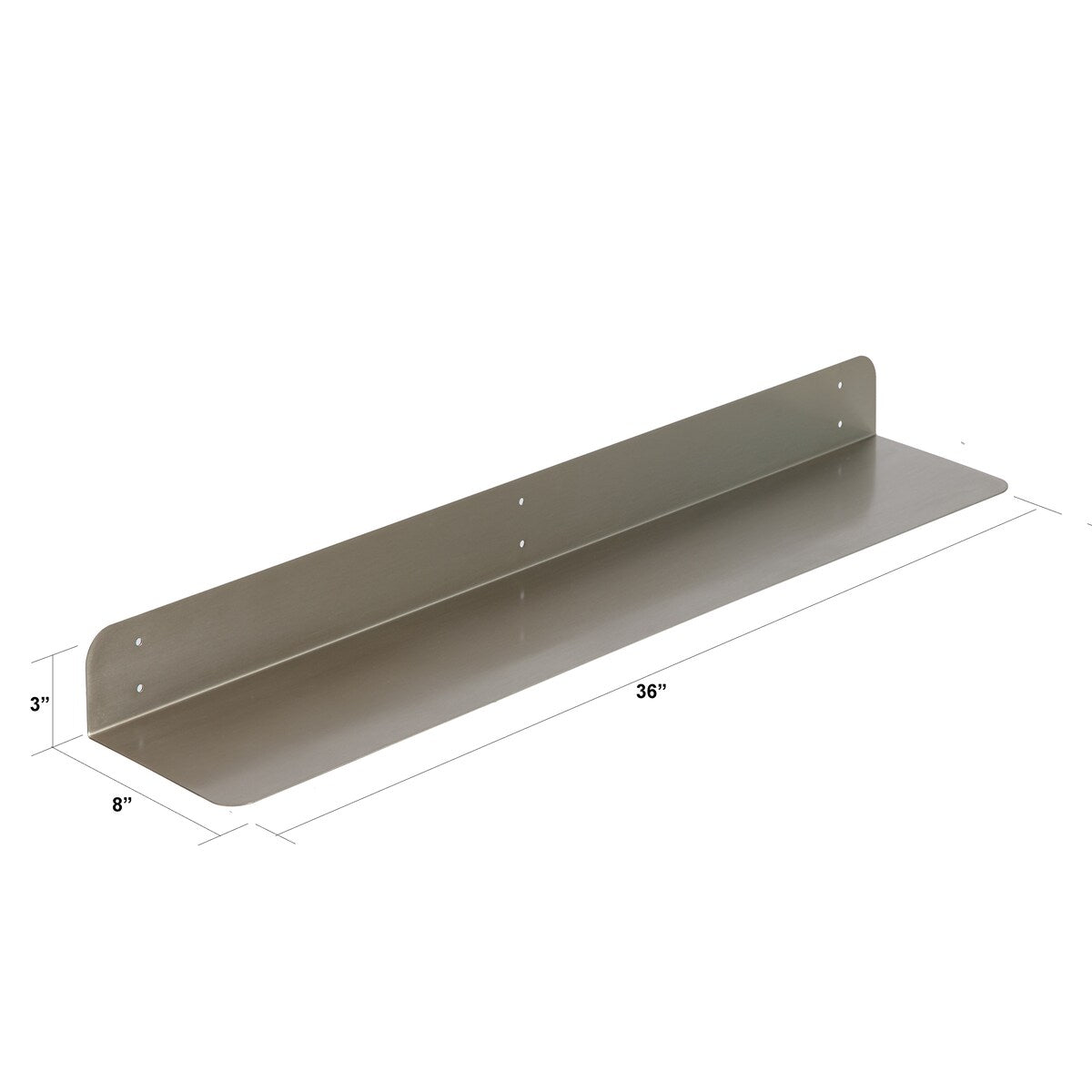 Saffron Fabs Metal Wall Shelves