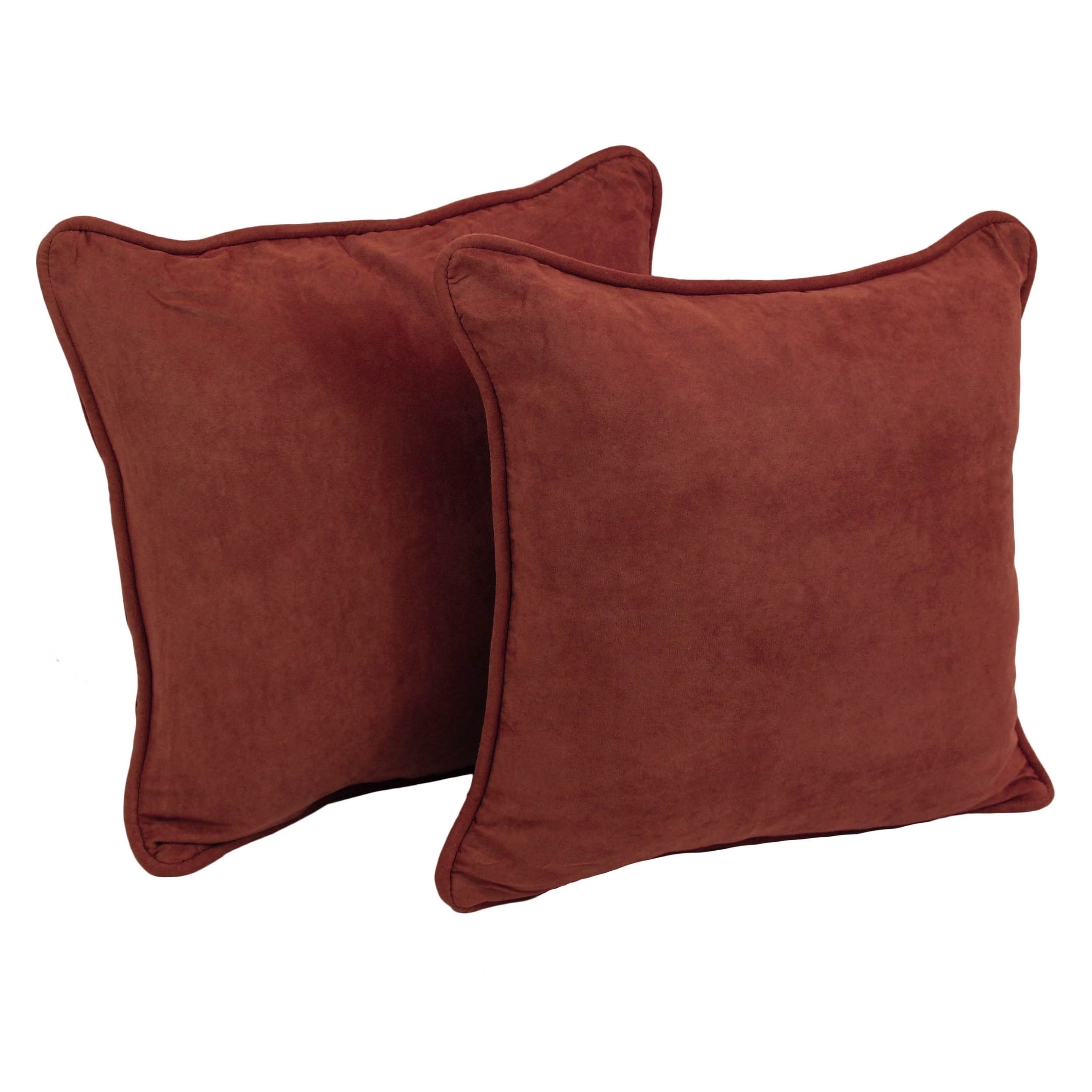 18-inch Microsuede Accent Throw Pillow (Set of 2)