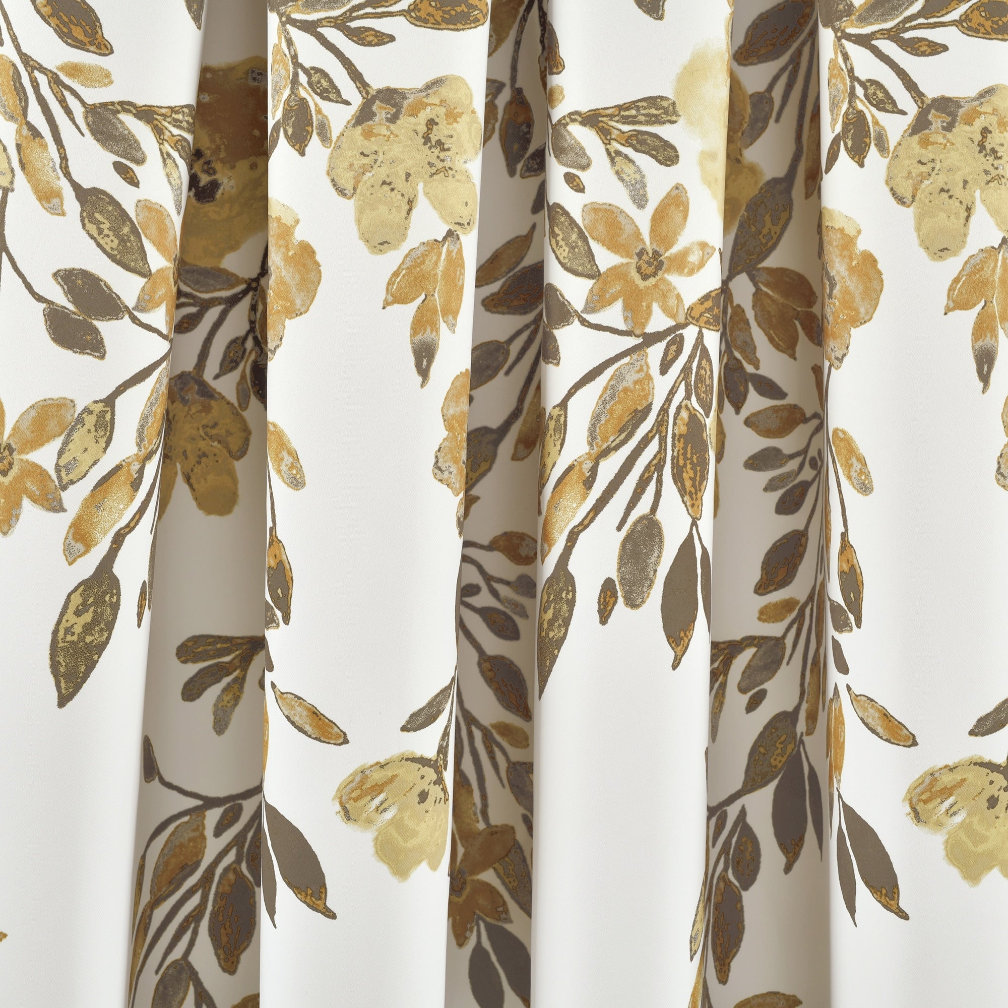 Porch & Den Elcaro Floral Room Darkening Curtain Panel Pair