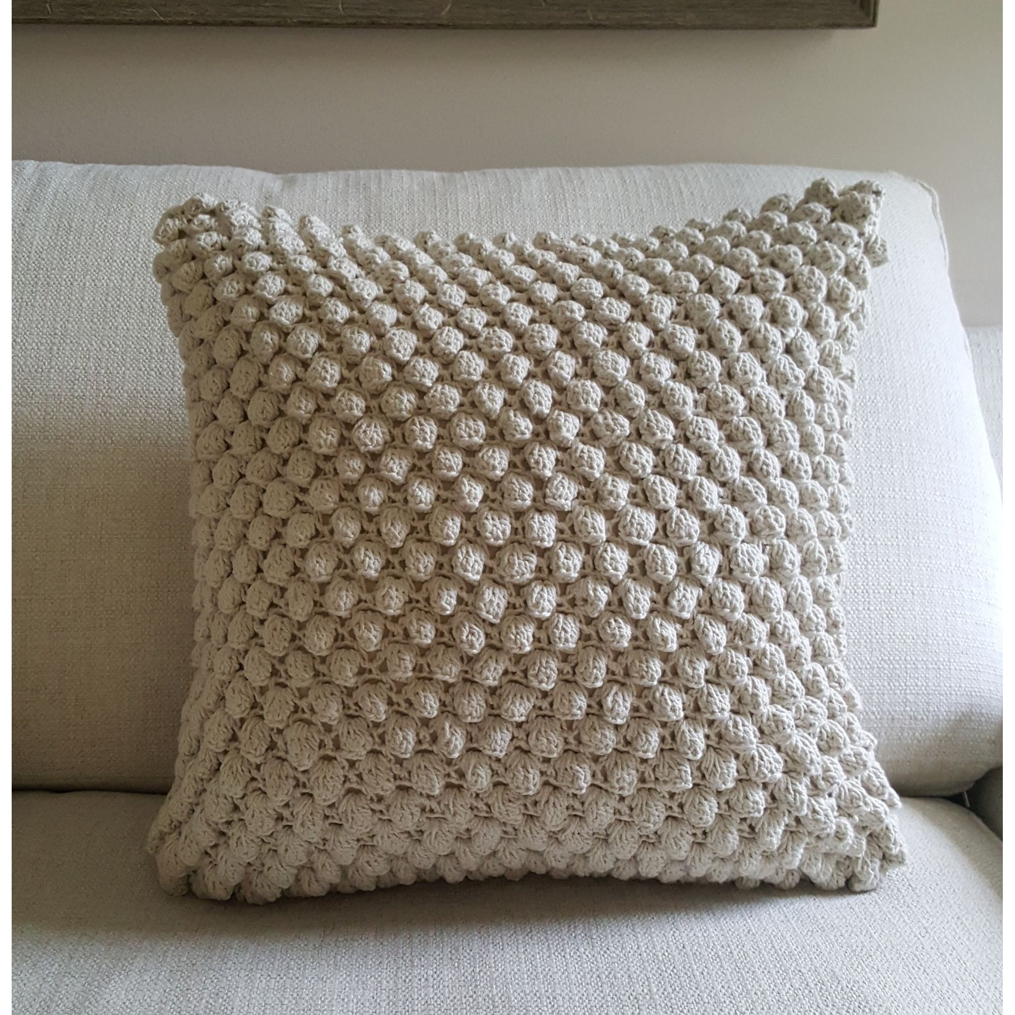 AANNY Design Orbit Ball 18-inch Cotton Decorative Throw Pillow