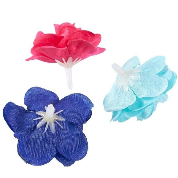 60PCS Artificial Rose Flower Heads Bulk Wedding Baby Showers Crafts, Mix, 3