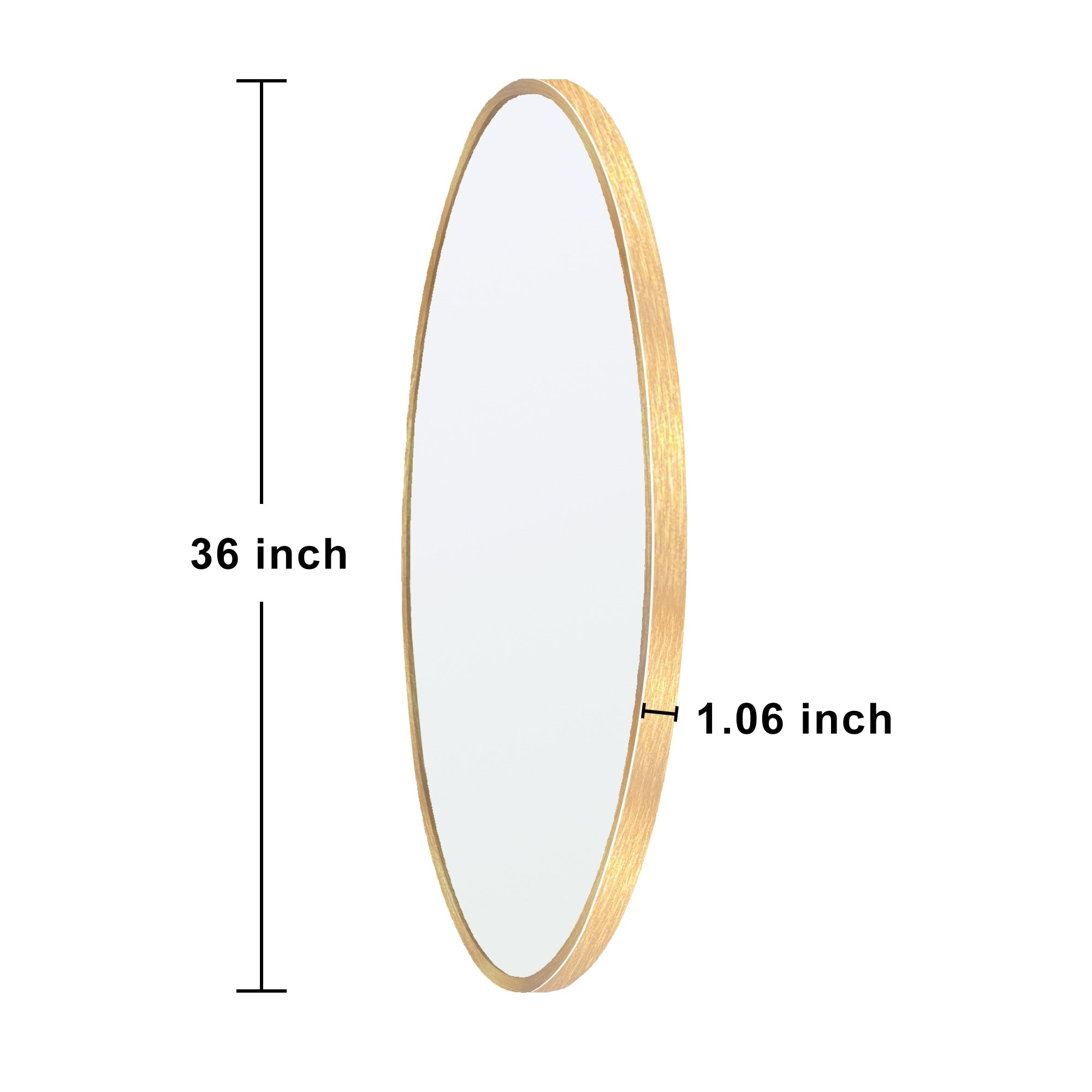 Modern Bathroom Wall Mounted Round Vanity Mirror