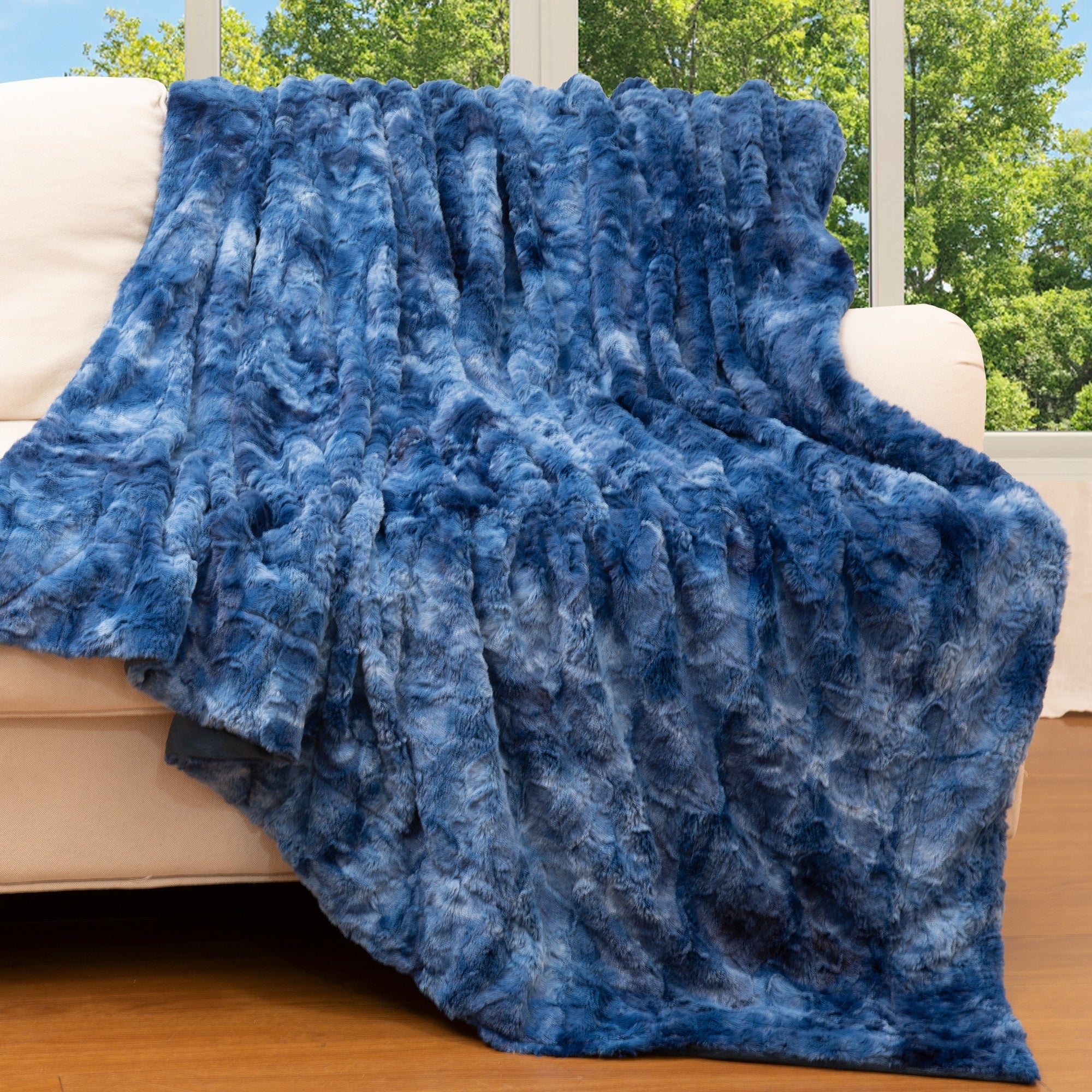 Cheer Collection Ultra Soft and Cozy Multi Colored Throw Blanket